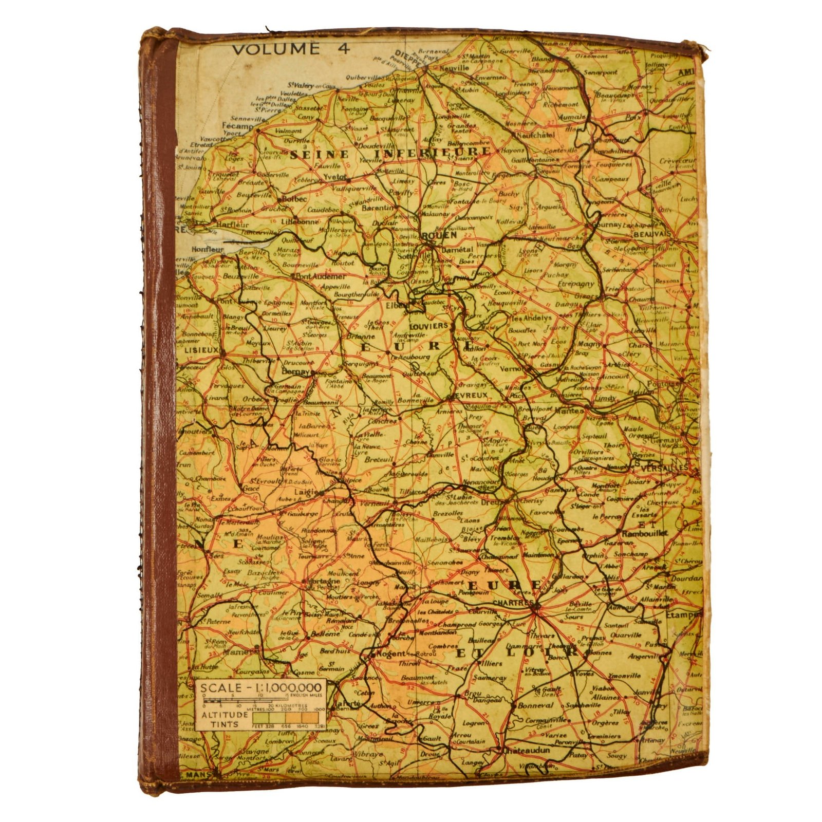 Buy Original U.S. WWII D-Day “Invade Mecum” Volume 4 - Invasion Atlas of Normandy - Rare | Original Firearms Antique For Sale