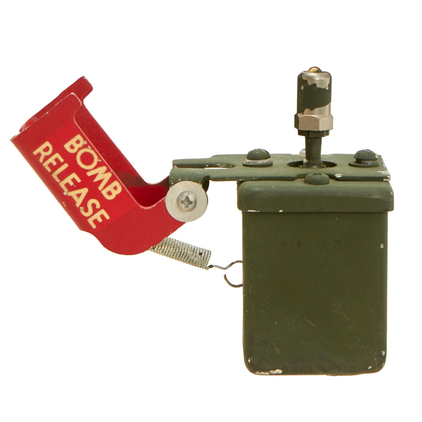 Buy Original U.S. WWII USAAF Army Air Force Consolidated B-24 Liberator Bomb Release Switch | Original Firearms Antique For Sale