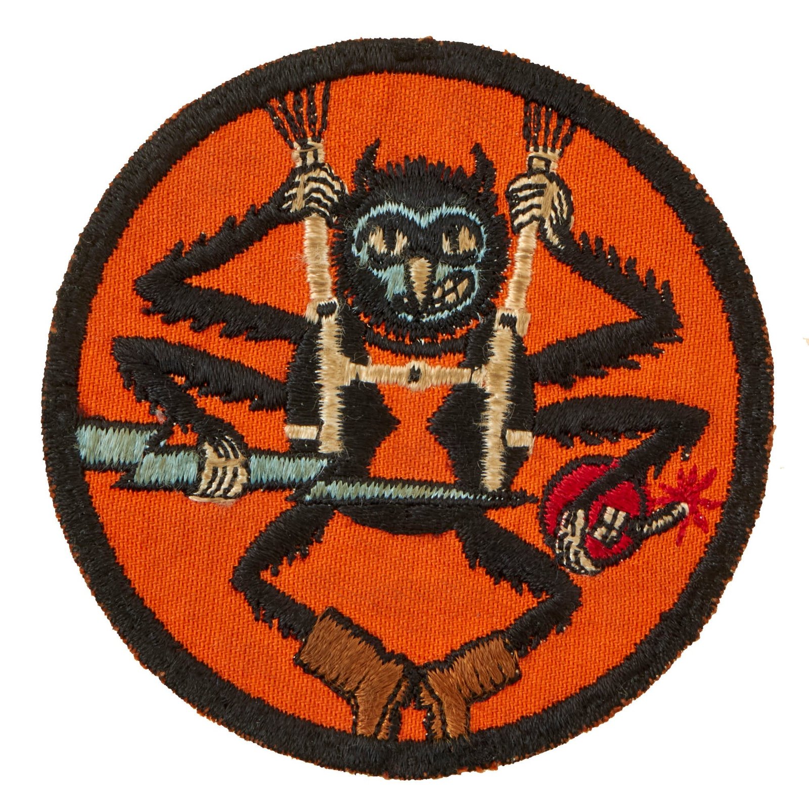 Buy Original U.S. WWII 507th Parachute Infantry Regiment Pocket Patch - Raff's Ruffians - Rare | Original Firearms Antique For Sale