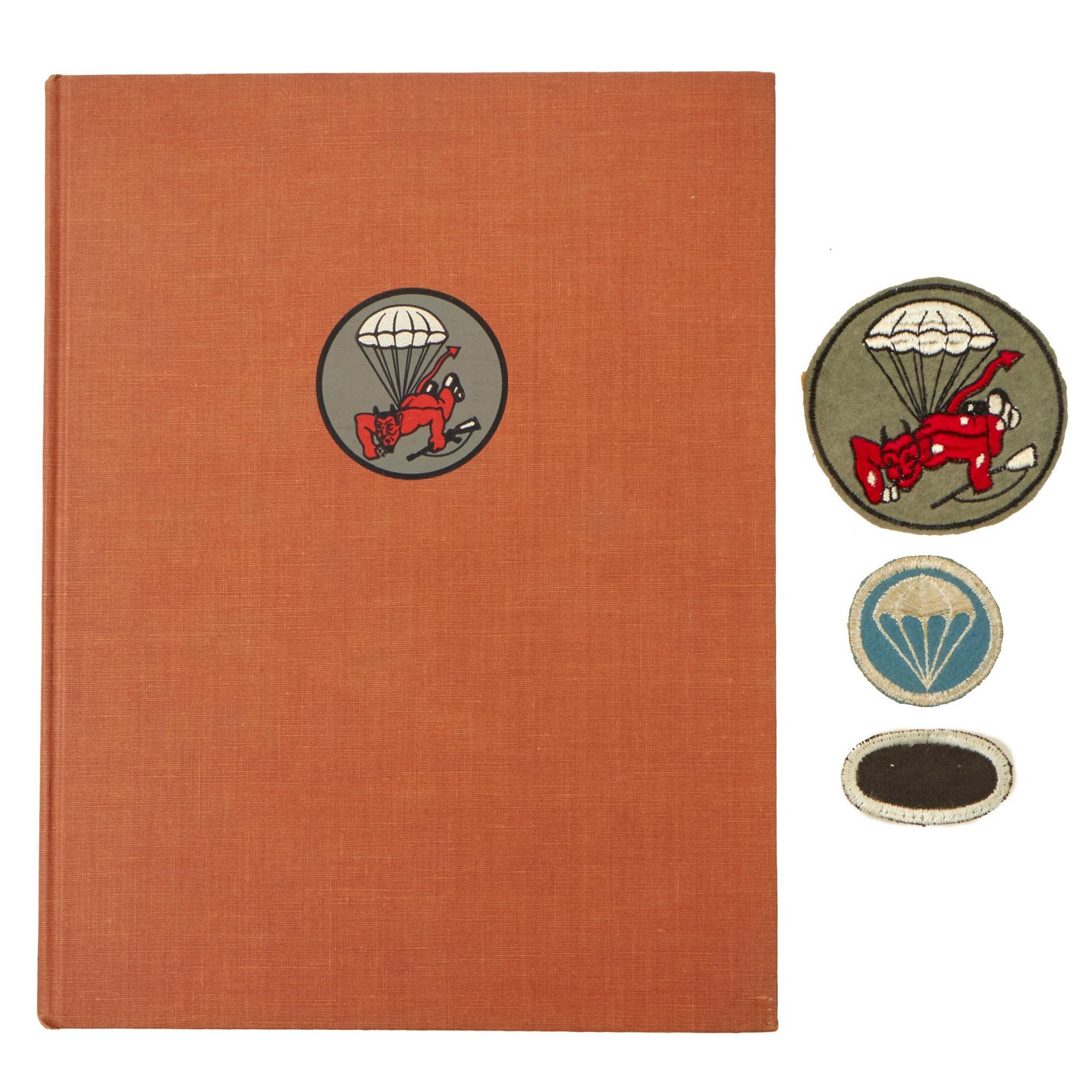 Buy Original U.S. WWII 508th Parachute Infantry Regiment Patch Group with Unit History - Raff's Ruffians | Original Firearms Antique For Sale