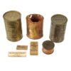 Original U.S. WWII Ration Lot Including Sealed Malted Milk Tablets & Nescafe Coffee Extract - Coffee & Food Ration Cans