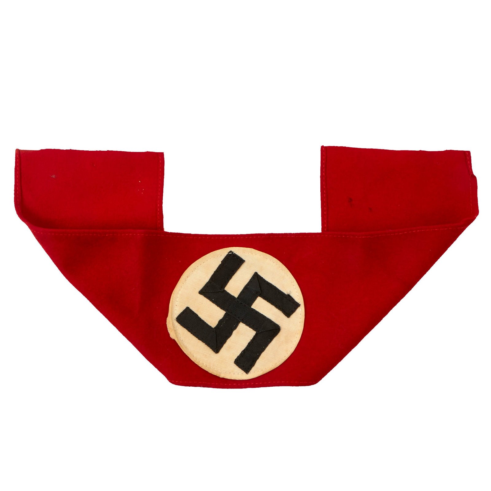 Buy Original German Early WWII SA Multi-piece Wool Felt & Rayon Overcoat Armband | Original Firearms Antique For Sale