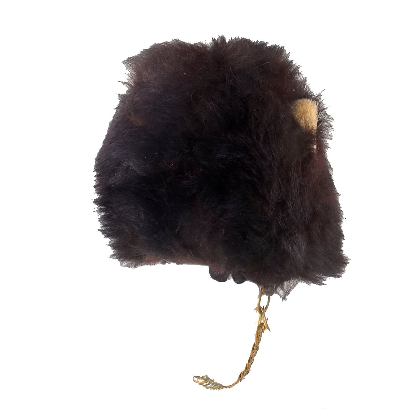 Buy Original British Victorian Busby Helmet with Liner & Chinscales - Size 7 | Original Firearms Antique For Sale
