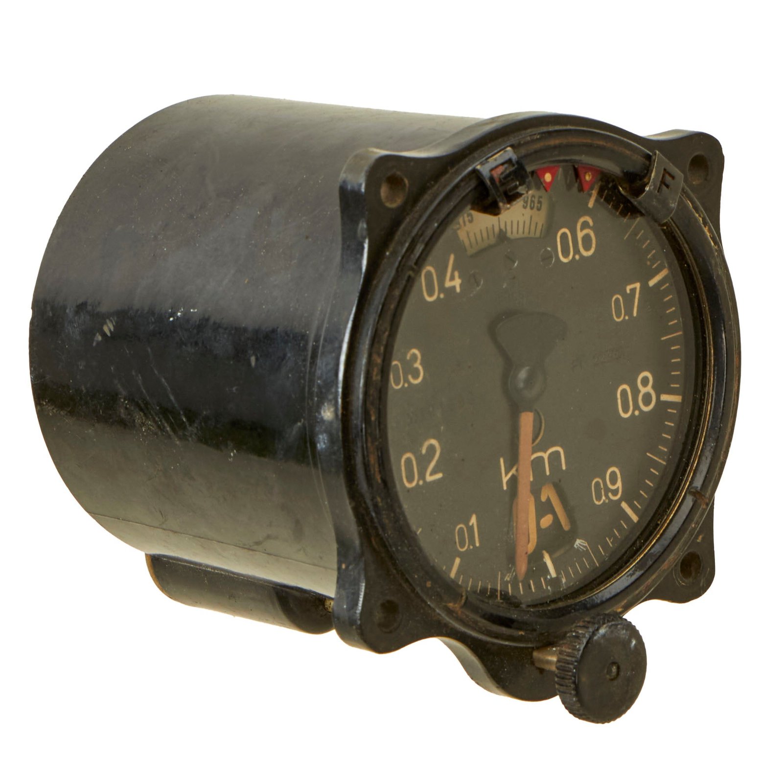 Buy Original German WWII Luftwaffe Aircraft Höhenmesser Altimeter by R. Fuess - Fl. 22320 - Dated 1937 | Original Firearms Antique For Sale