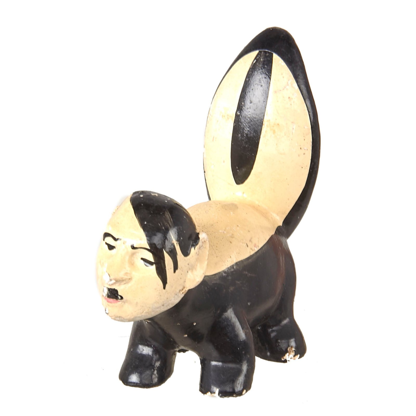 Buy Original U.S. WWII American Anti-German Ceramic “Der Phew-Ur” Skunk Caricature | Original Firearms Antique For Sale