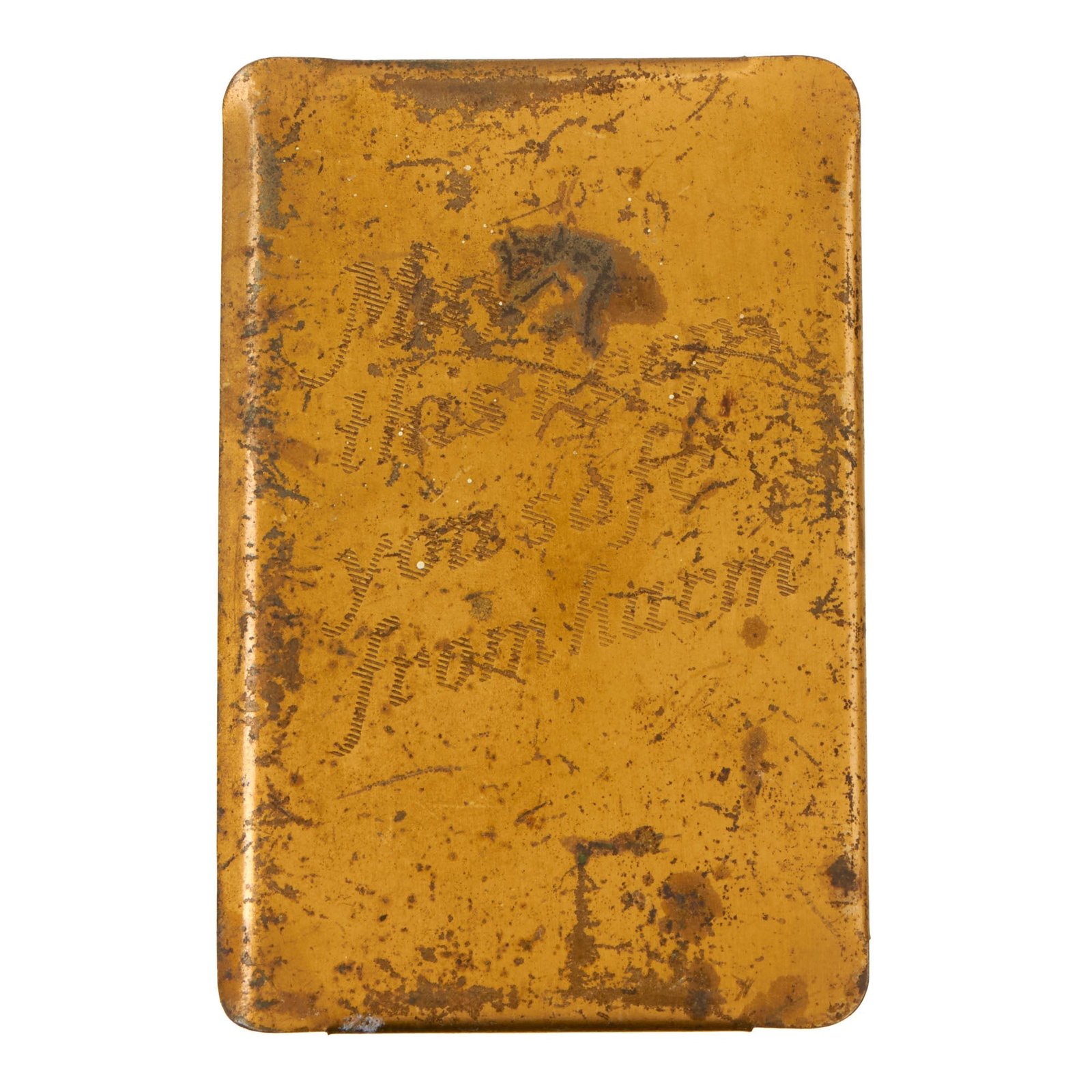 Buy Original U.S. WWII Era “May This Keep You From Harm” New Testament Heart-Shield Breast Pocket Bible | Original Firearms Antique For Sale