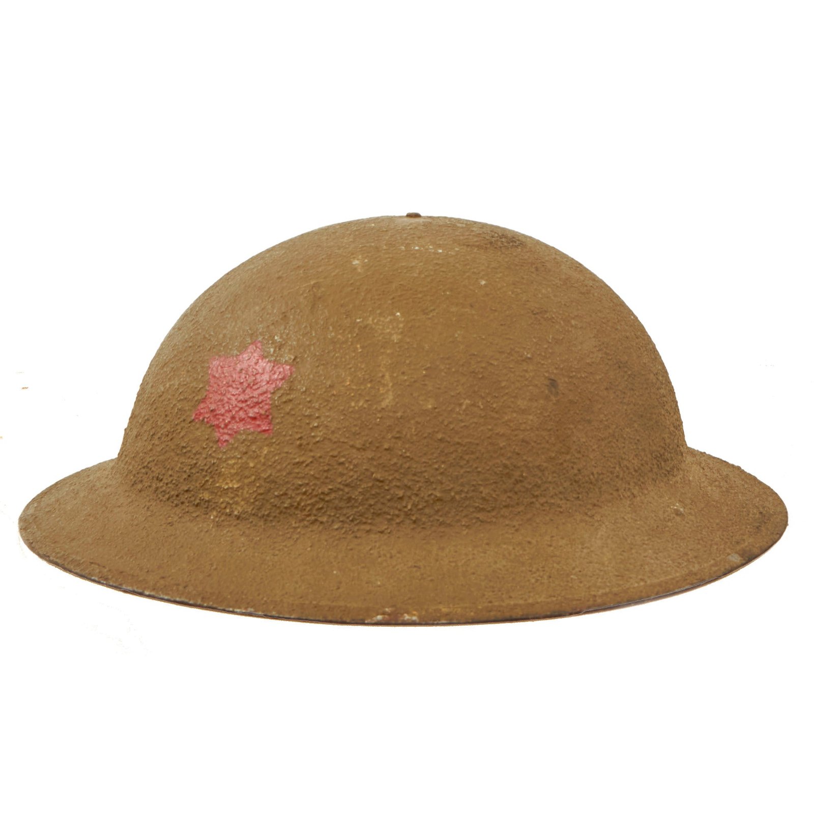 Buy Original U.S. WWI 6th “Sight Seein’ Sixth” Division M1917 Doughboy Helmet with Original Paint and Liner | Original Firearms Antique For Sale