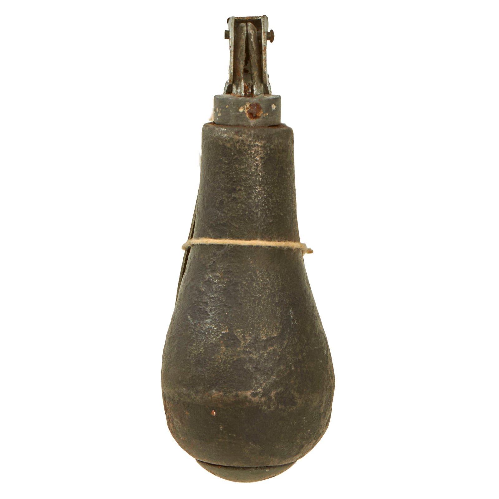 Original French WWI Inert P1 Pear / Spoon Percussion Grenade - Percutante Grenade Nr.1