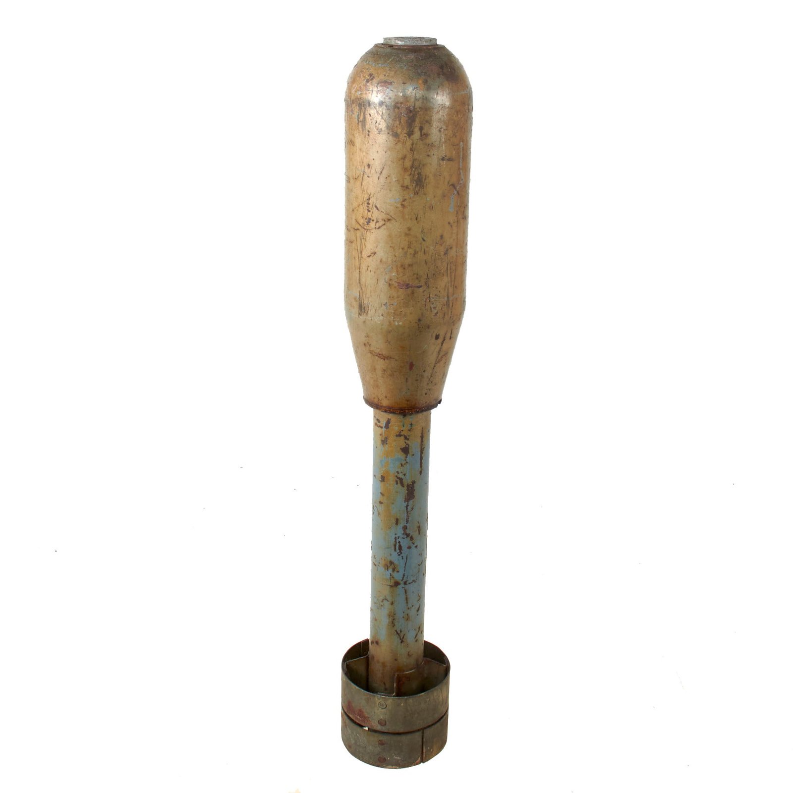 Original U.S. Navy Post-WWII Mousetrap Style Anti-Submarine Rocket with Great Markings - Inert