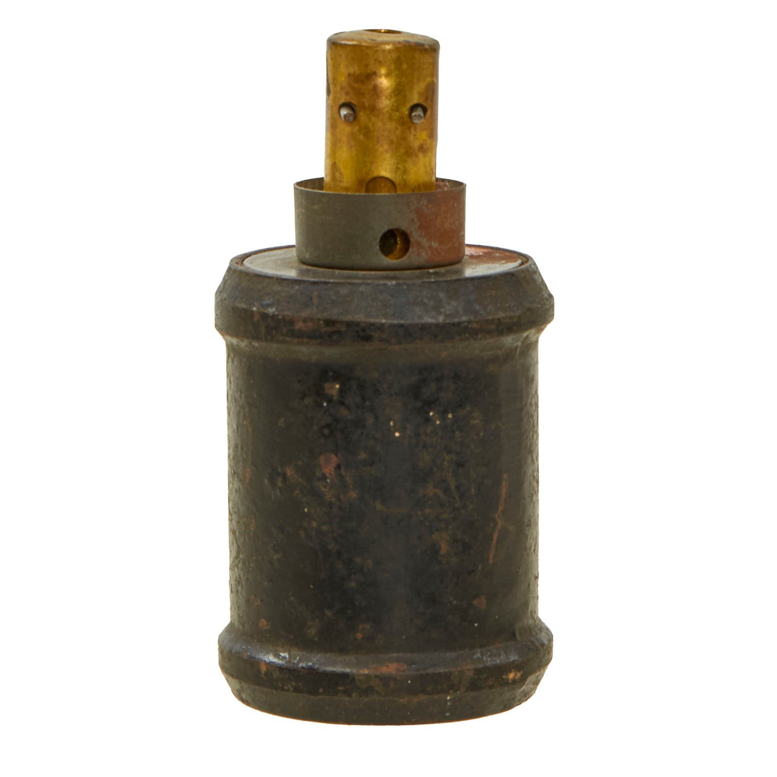 Original Japanese WWII Inert Type 99 Kiska Hand Grenade with Fuse & Pull String