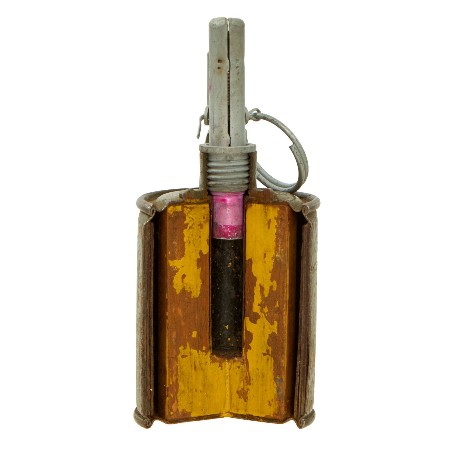 Buy Original Soviet WWII Era INERT RG-42 Cutaway Visual Training Grenade | Original Firearms Antique For Sale