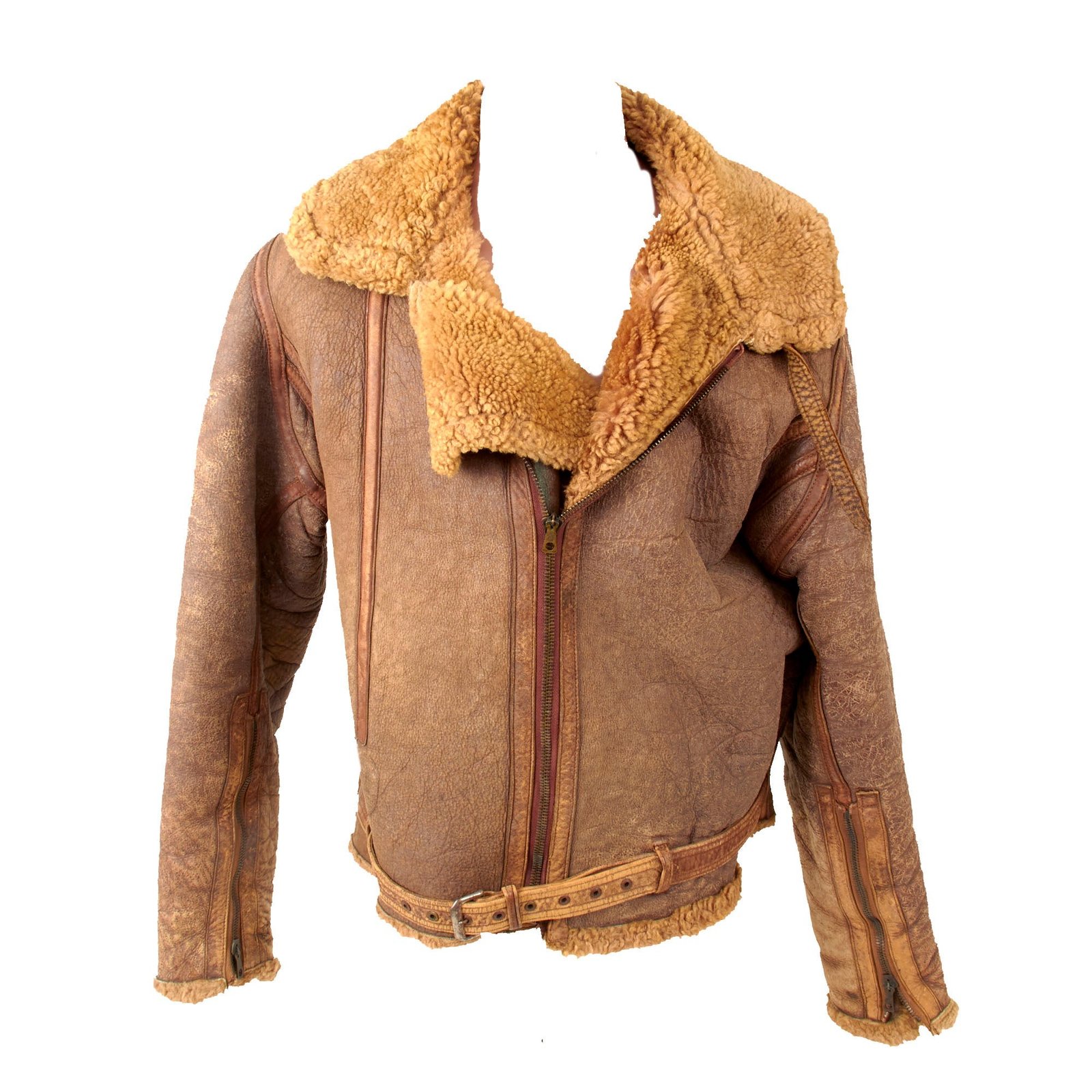 Buy Original British WWII Irvin Sheepskin Flying Jacket - Rare | Original Firearms Antique For Sale