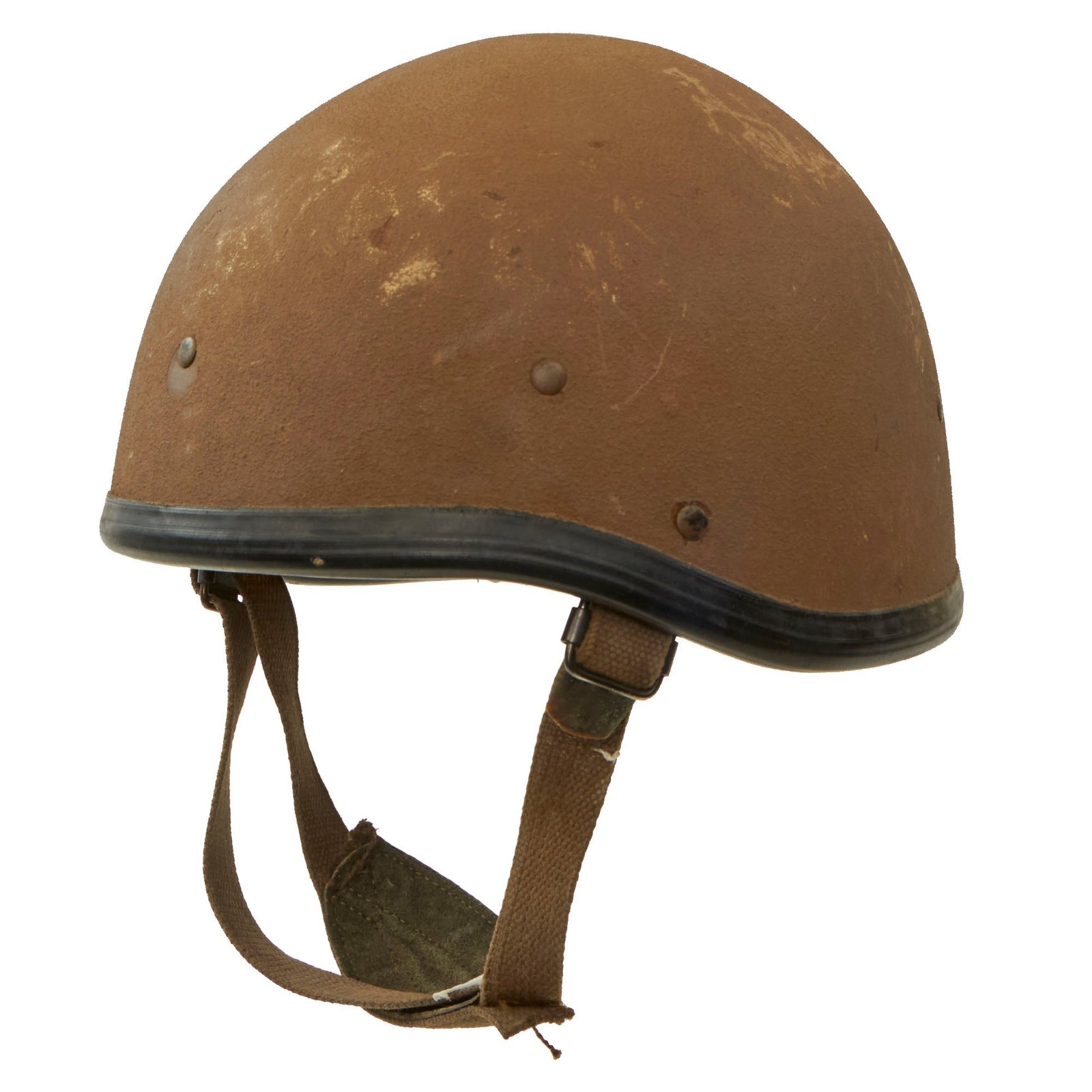 Original South African M83 Kevlar Paratrooper Helmet with Liner & Chinstrap
