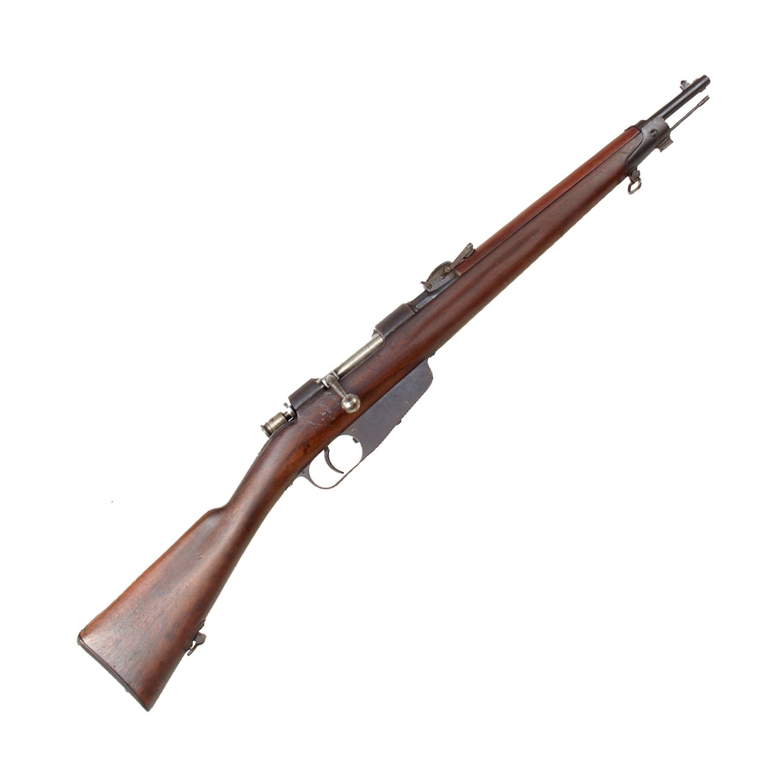 Original Antique Italian Moschetto Modello 1891 TS Carcano Special Troops Carbine Serial A 8225 - Dated 1898