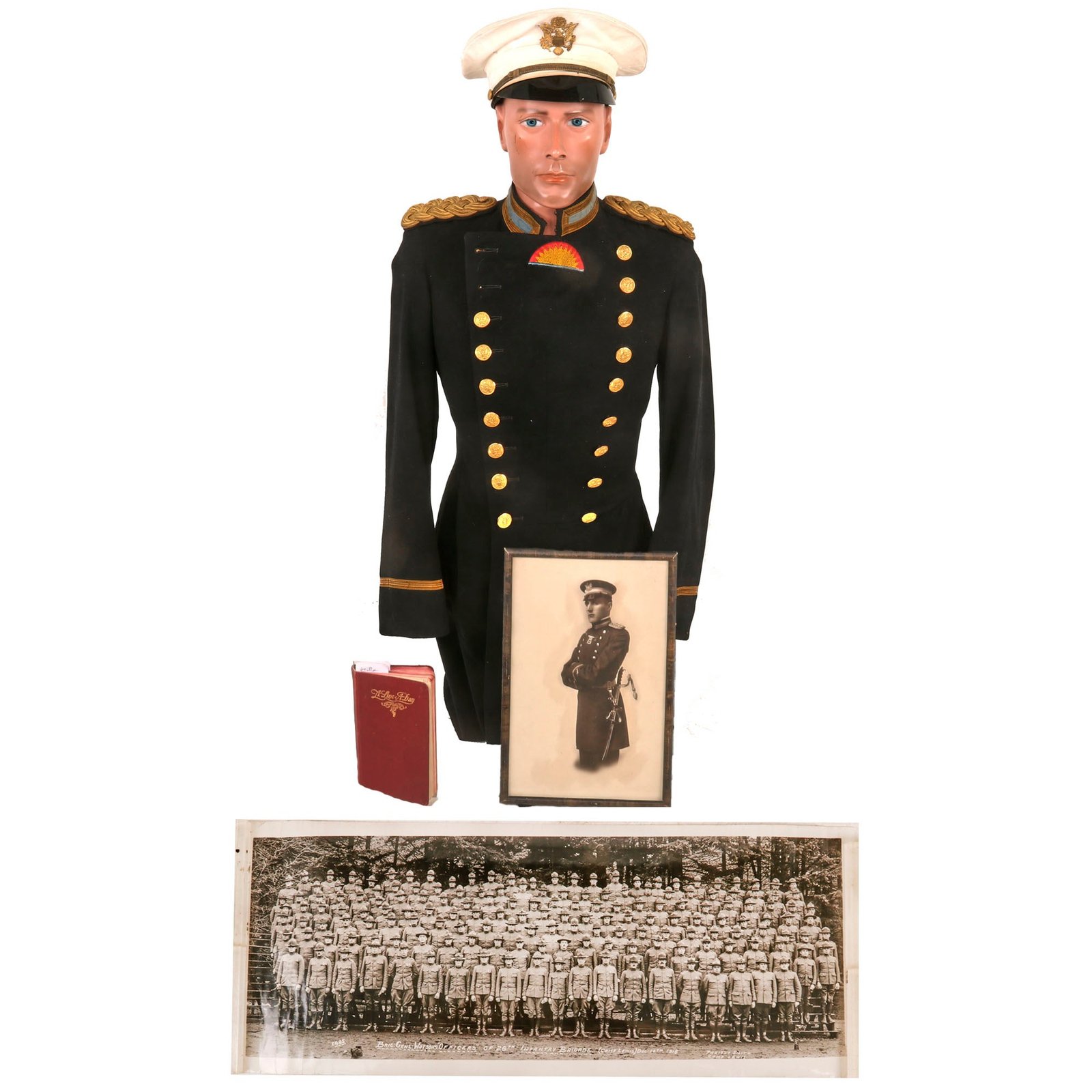 Buy Original U.S. WWI Siberian Expedition Officer’s Combat Diary & M1902 Frock Coat Uniform Grouping - Lieutenant Paul G. Hahn, 31st Infantry Regiment | Original Firearms Antique For Sale