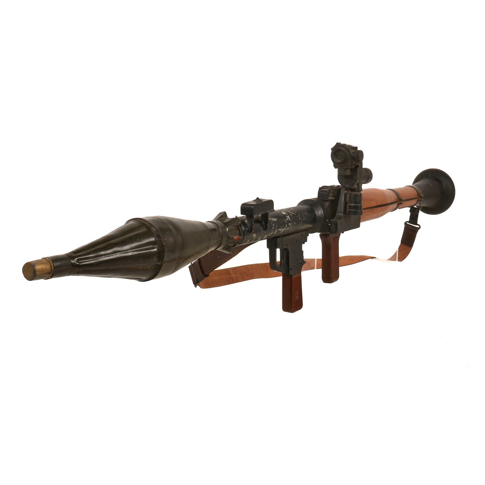 Buy Original U.S. Vietnam Era Rubber Training Aid Russian RPG-7B Rocket Propelled Grenade Launcher with Sling - Inert | Original Firearms Antique For Sale
