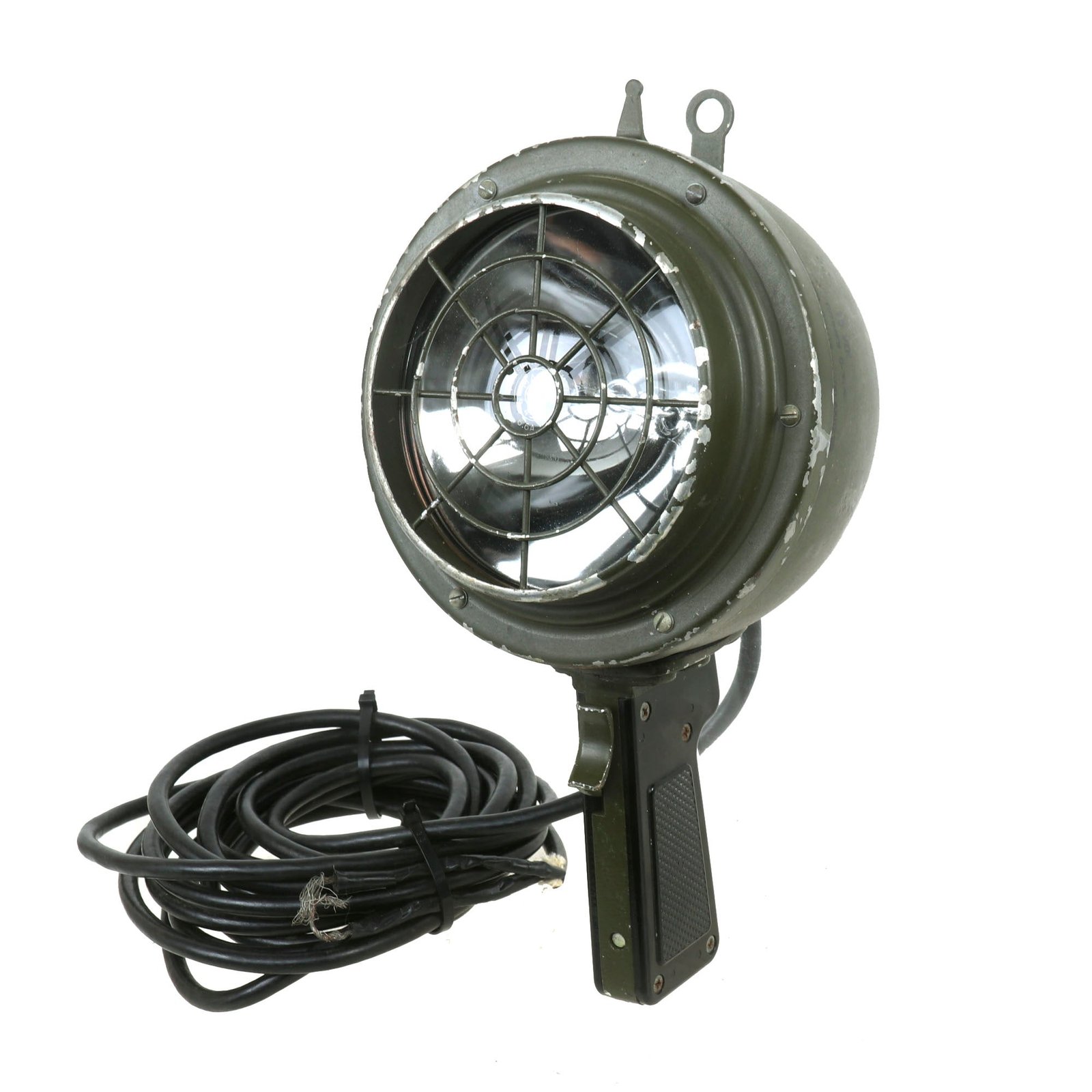 Buy Original U.S. WWII Navy Flashing Signal Light with Original Wiring by Grimes | Original Firearms Antique For Sale