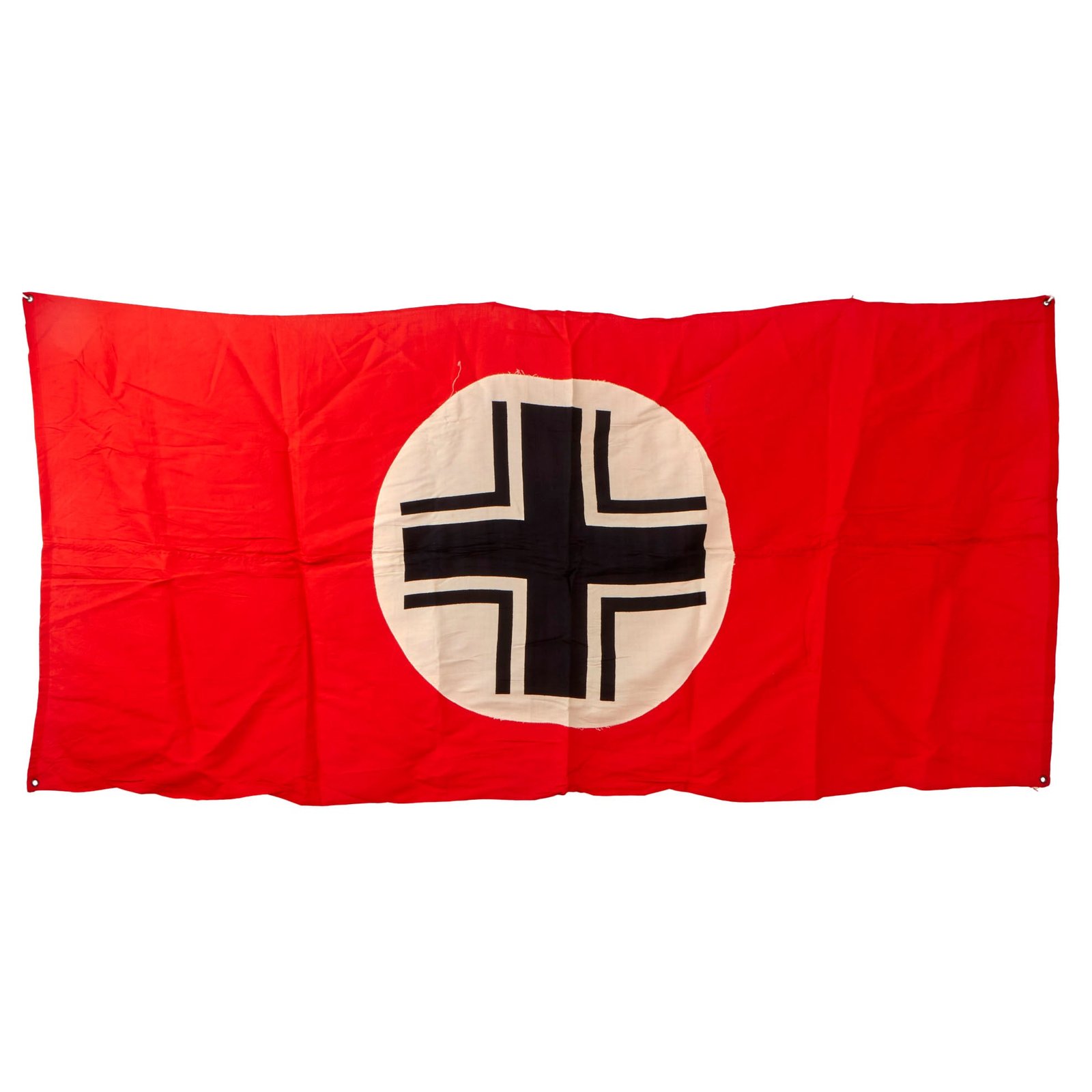 Buy Original German WWII Unissued Balkenkreuz (Beam Cross) Panzer Tank & Vehicle Identification Flag - 38" x 77" | Original Firearms Antique For Sale