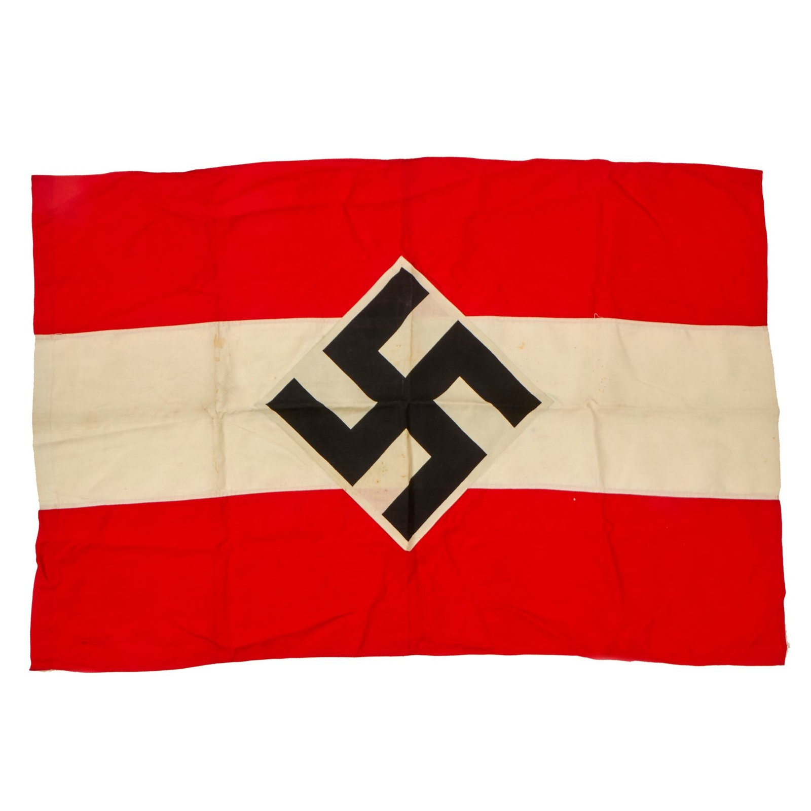 Buy Original German WWII HJ National Youth Organization Company Parade Flag - 31" x 45 ½" | Original Firearms Antique For Sale