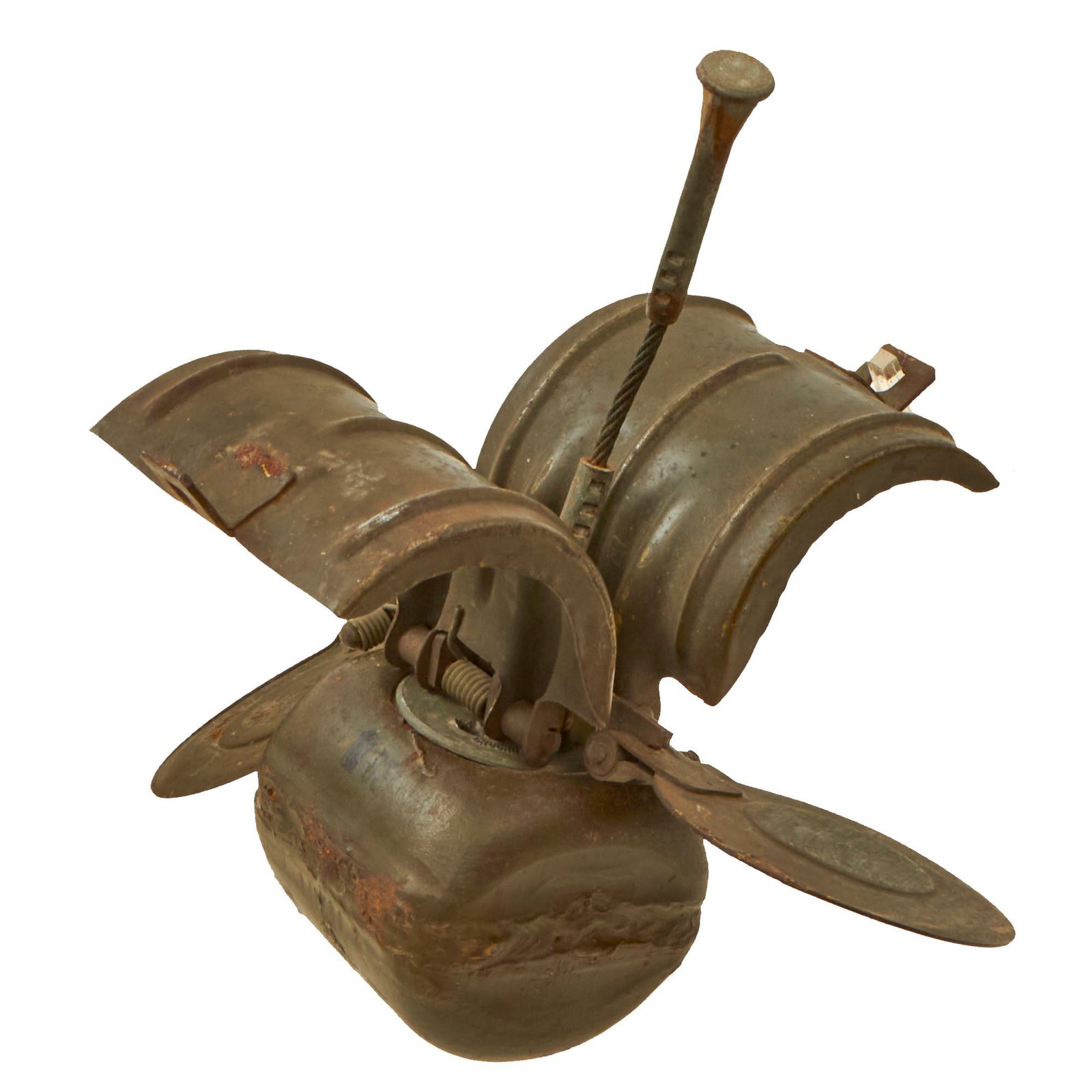 Buy Original U.S. M83 Butterfly Bomb Copy of German WWII Splitterbombe SD-2 - INERT | Original Firearms Antique For Sale
