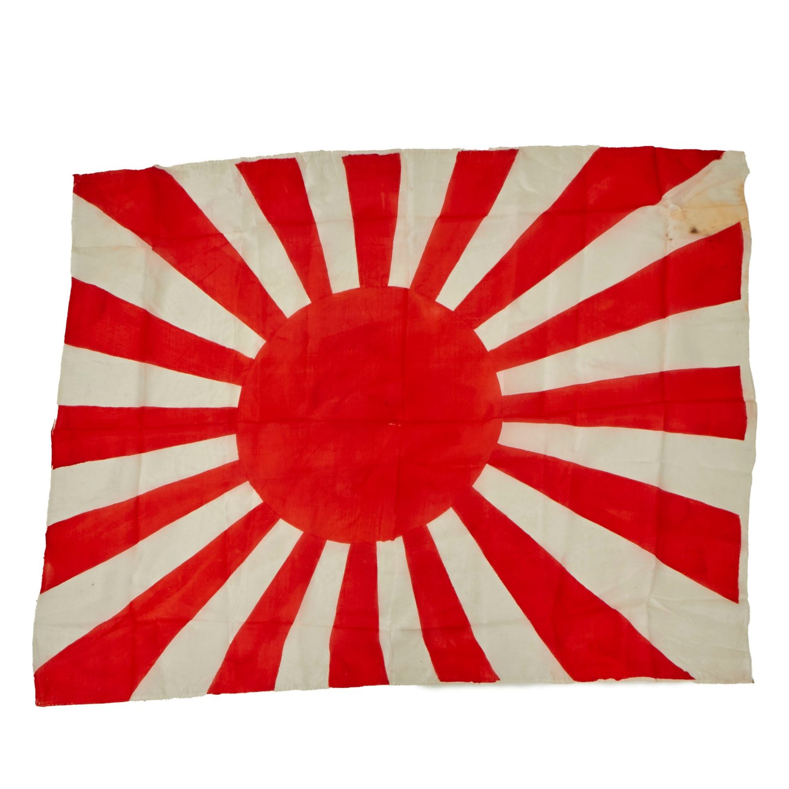 Buy Original Japan WWII Imperial Japanese Army Rising Sun Silk War Flag - 28 x 36” | Original Firearms Antique For Sale
