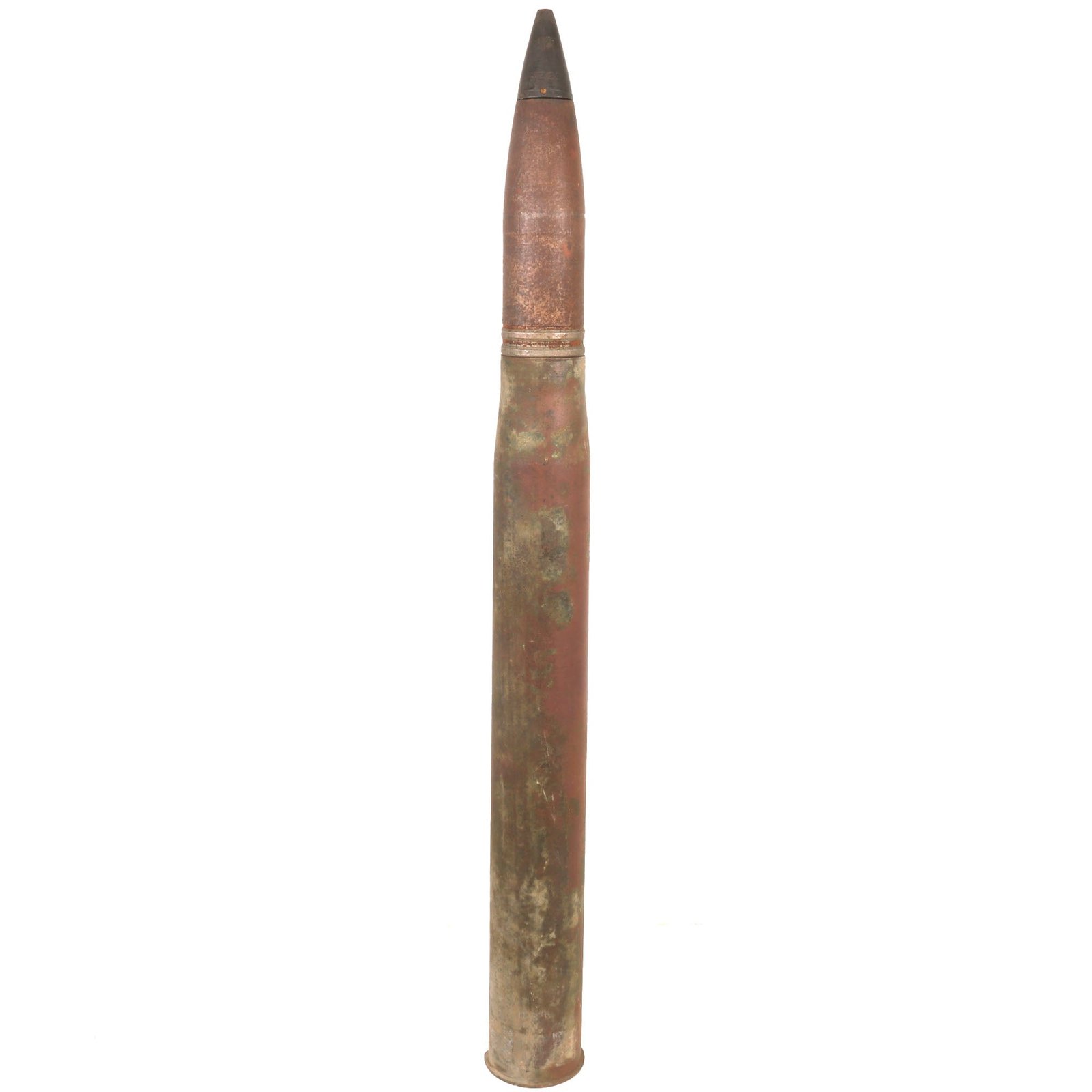 Buy Original German WWII 8.8cm Flak 41 Inert Anti-Aircraft Round with Casing & Fuze by Polte-Werke, Werk Magdeburg - Dated 1944 | Original Firearms Antique For Sale