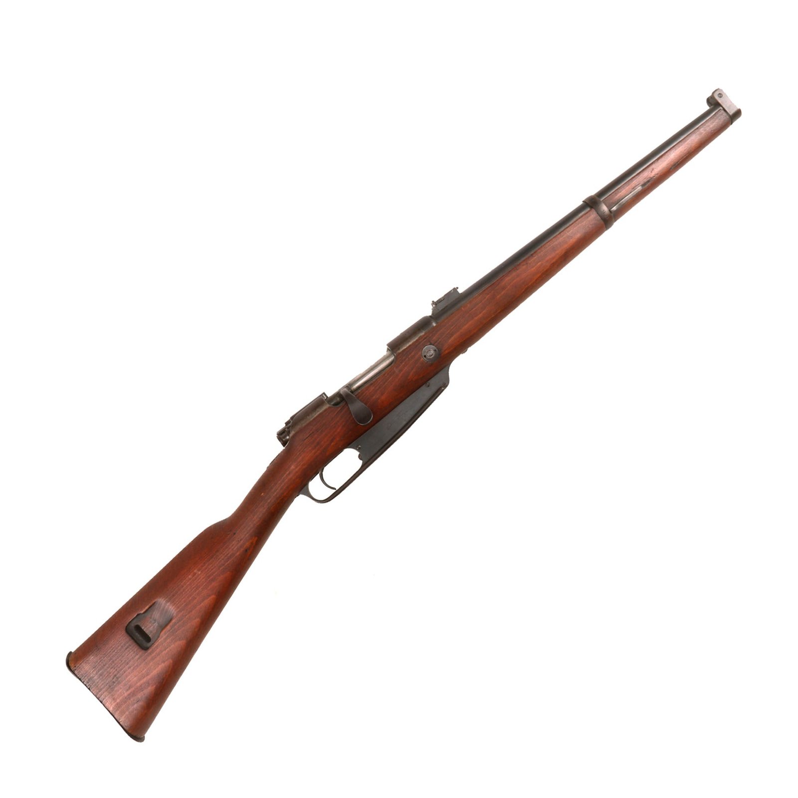 Buy Original German Pre-WWI Gewehr 91 S Artillery Carbine by V.C. Schilling Serial 7911 b with Replaced Kar 88 Stock - Dated 1891 | Original Firearms Antique For Sale