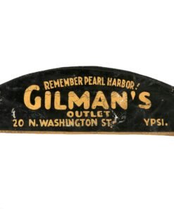 Buy Original U.S. WWII “Remember Pearl Harbor” “Slap the Jap” Homefront Advertisement Fold Hat for Gilman’s Outlet | Original Firearms Antique For Sale