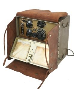 Buy Original Japanese WWII Model 94 Mark 5 Wireless Receiver Mark 32 with Intact Leather Flaps | Original Firearms Antique For Sale