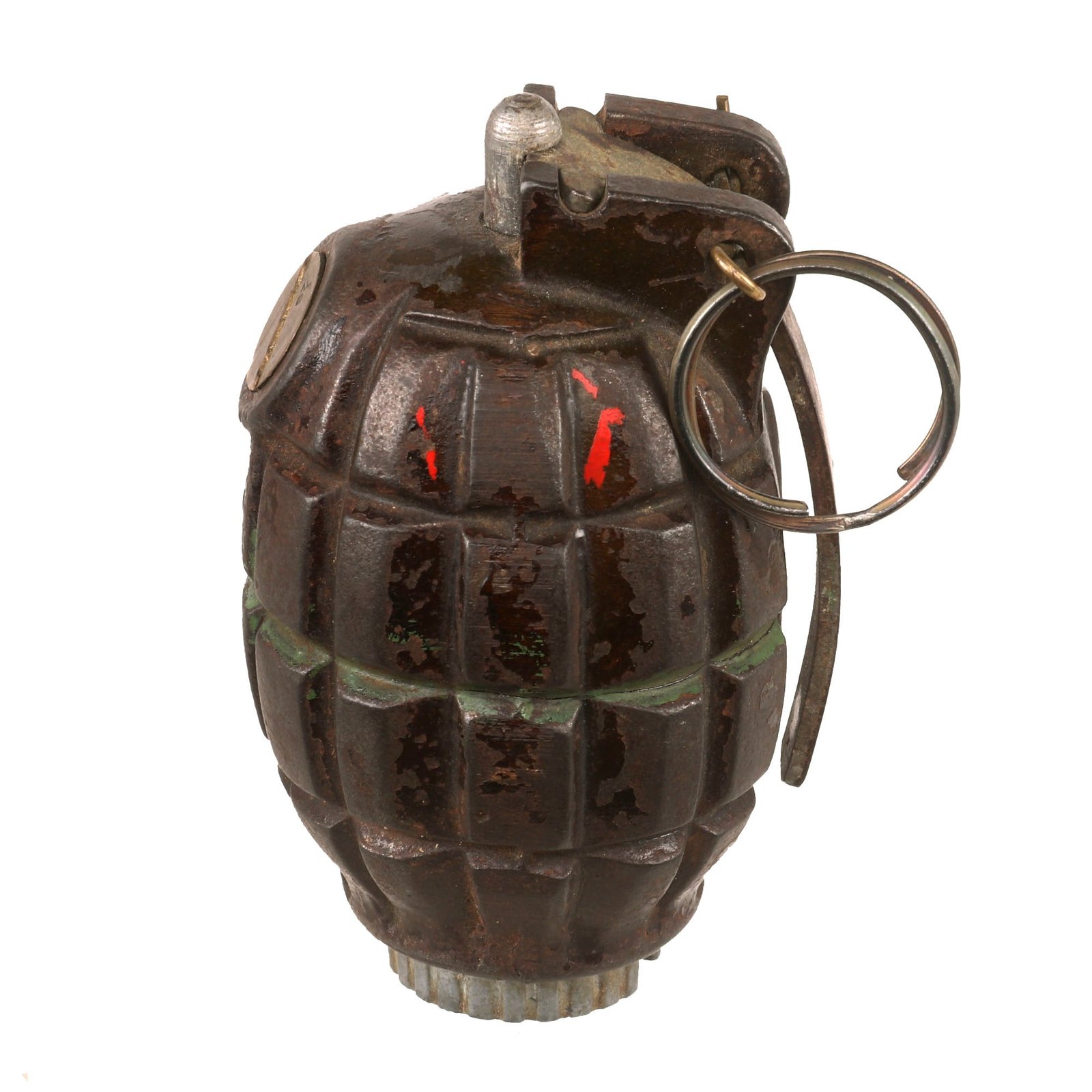 Buy Original British WWII Mills Bomb No. 36M MKI Grenade by Wolverhampton Diecasting Co. - Dated 1940 | Original Firearms Antique For Sale