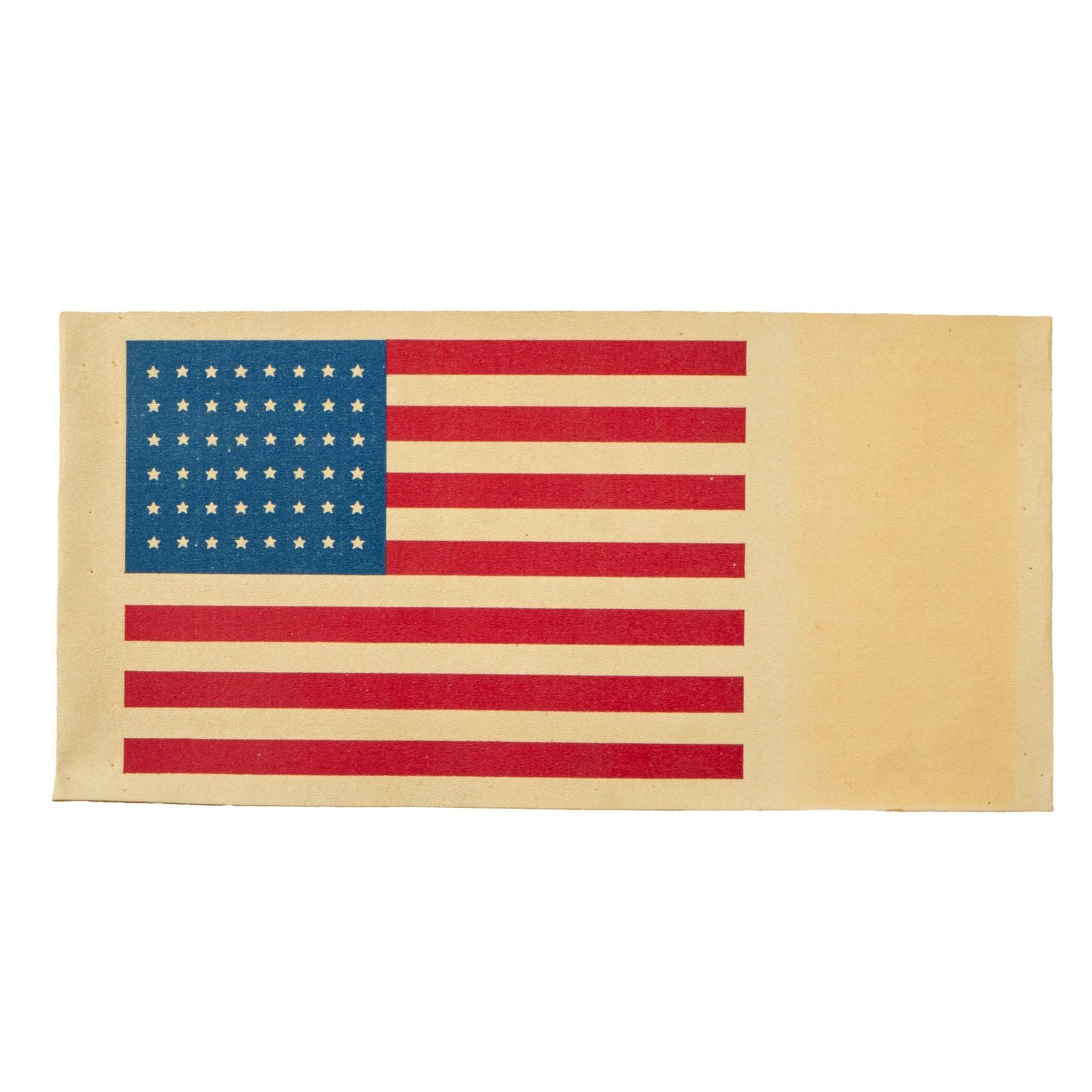 Buy Original U.S. WWII Unissued Paratrooper D-Day Invasion American Flag Oilcloth Armband with Safety Pins | Original Firearms Antique For Sale