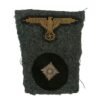 Buy Original German WWII Waffen SS EM/NCO Left Sleeve Eagle Insignia with SS-Oberschütze Rank Pip - Uniform Cut Out | Original Firearms Antique For Sale