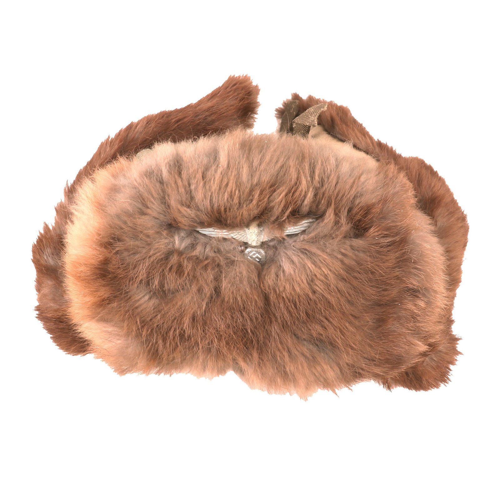 Buy Original German WWII Eastern Front Heer Army Rabbit Fur Pelzmütze Winter Hat with RBNr. Marking - Size 56 | Original Firearms Antique For Sale