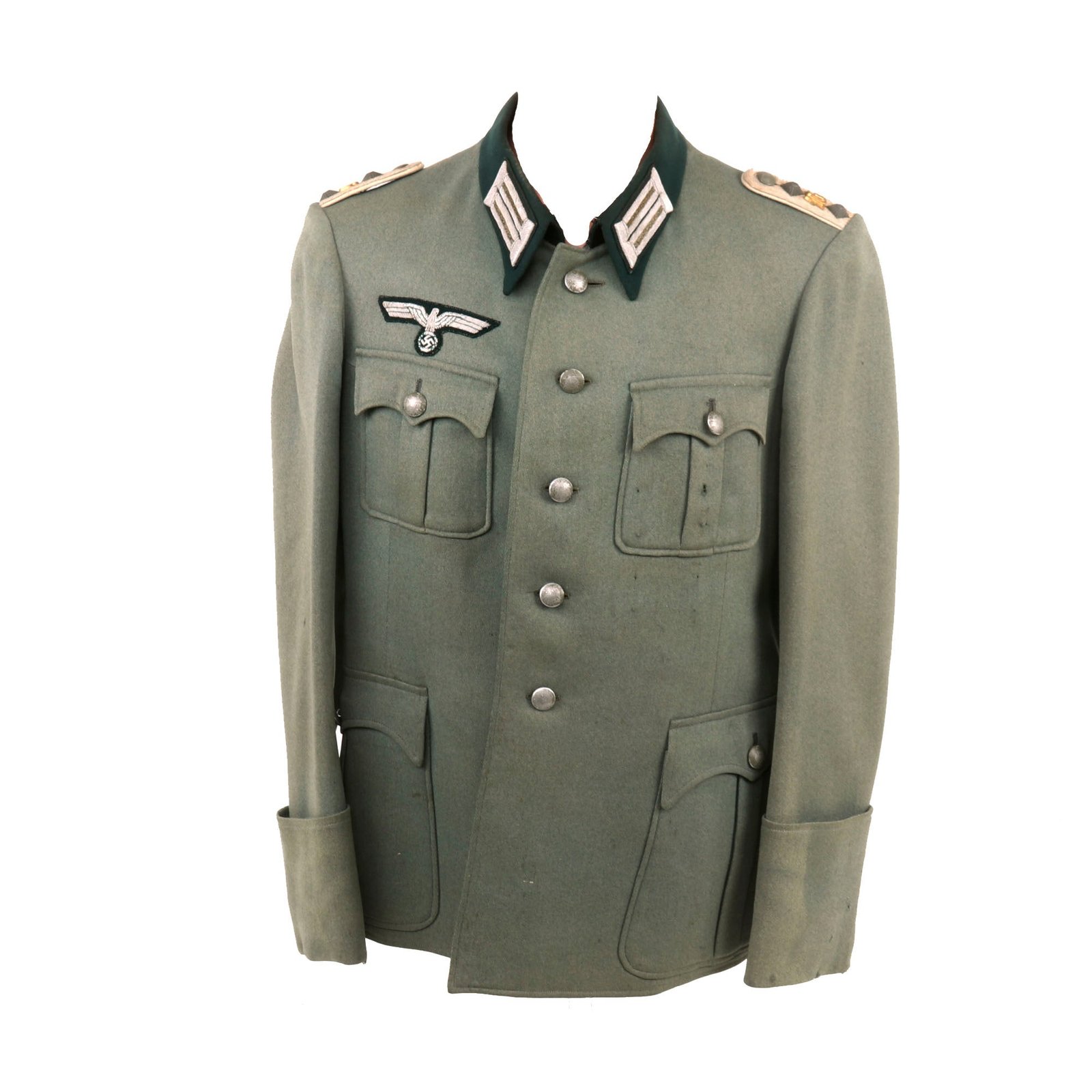 Buy Original German WWII Heer Army 16th Infantry Regiment Hauptmann M36 Field Uniform Tunic | Original Firearms Antique For Sale