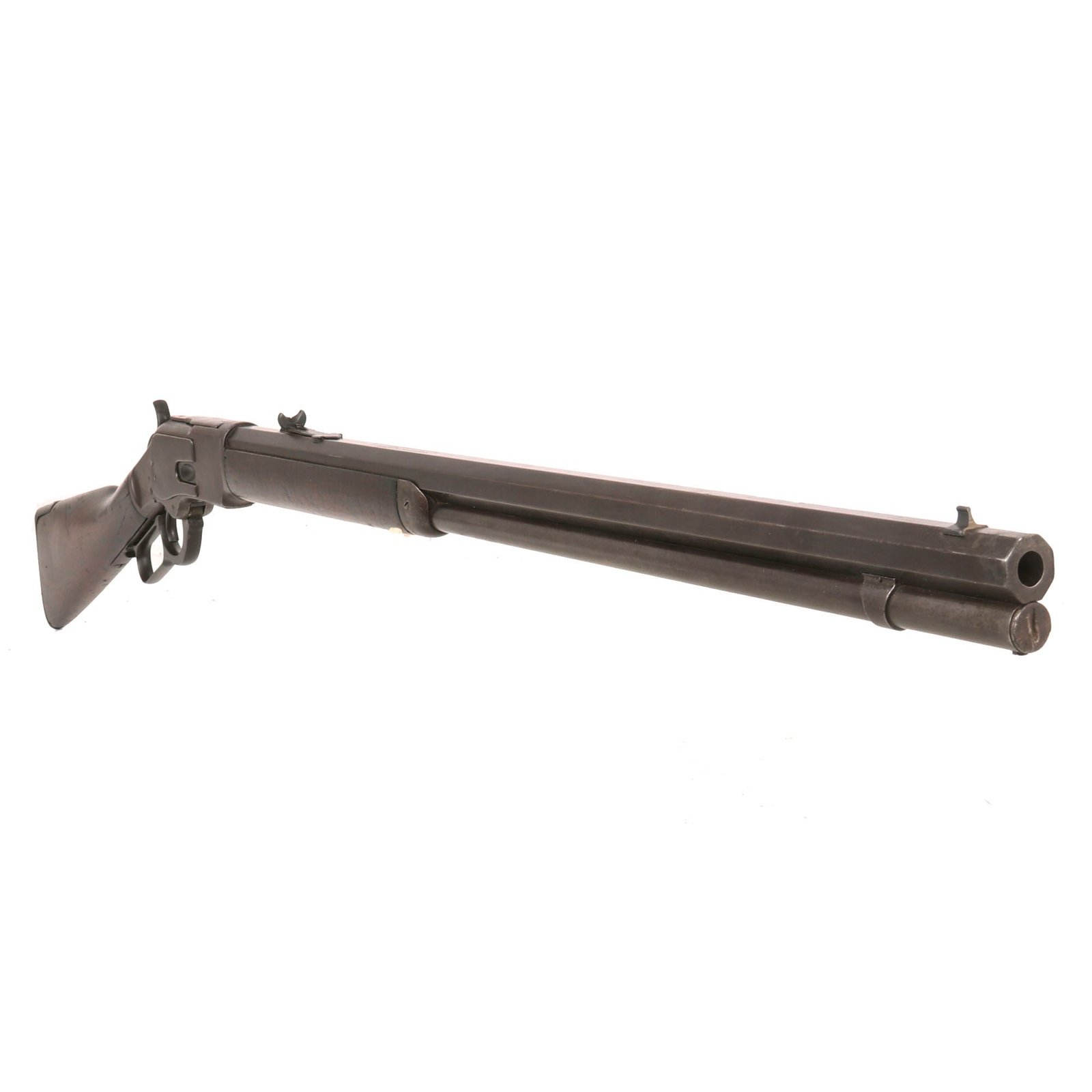 Buy Original U.S. Winchester Model 1873 .44-40 Repeating Rifle with Special Order 26" Octagonal Barrel Made in 1881 - Serial 75603 | Original Firearms Antique For Sale