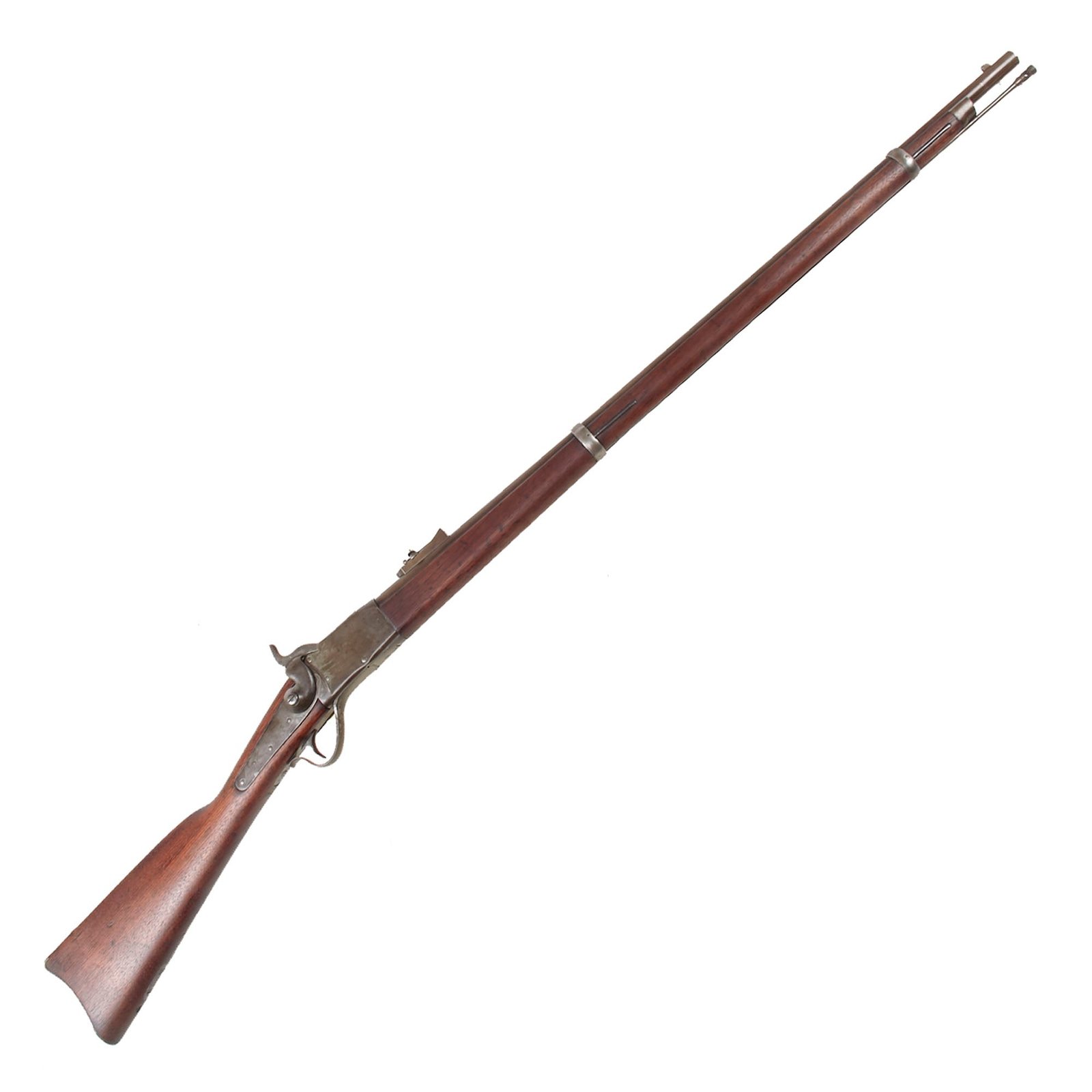 Buy Original U.S. 1862 Patent Peabody Rifle in .45-70 Govt. Issued to Connecticut State Militia - Number 1459 | Original Firearms Antique For Sale
