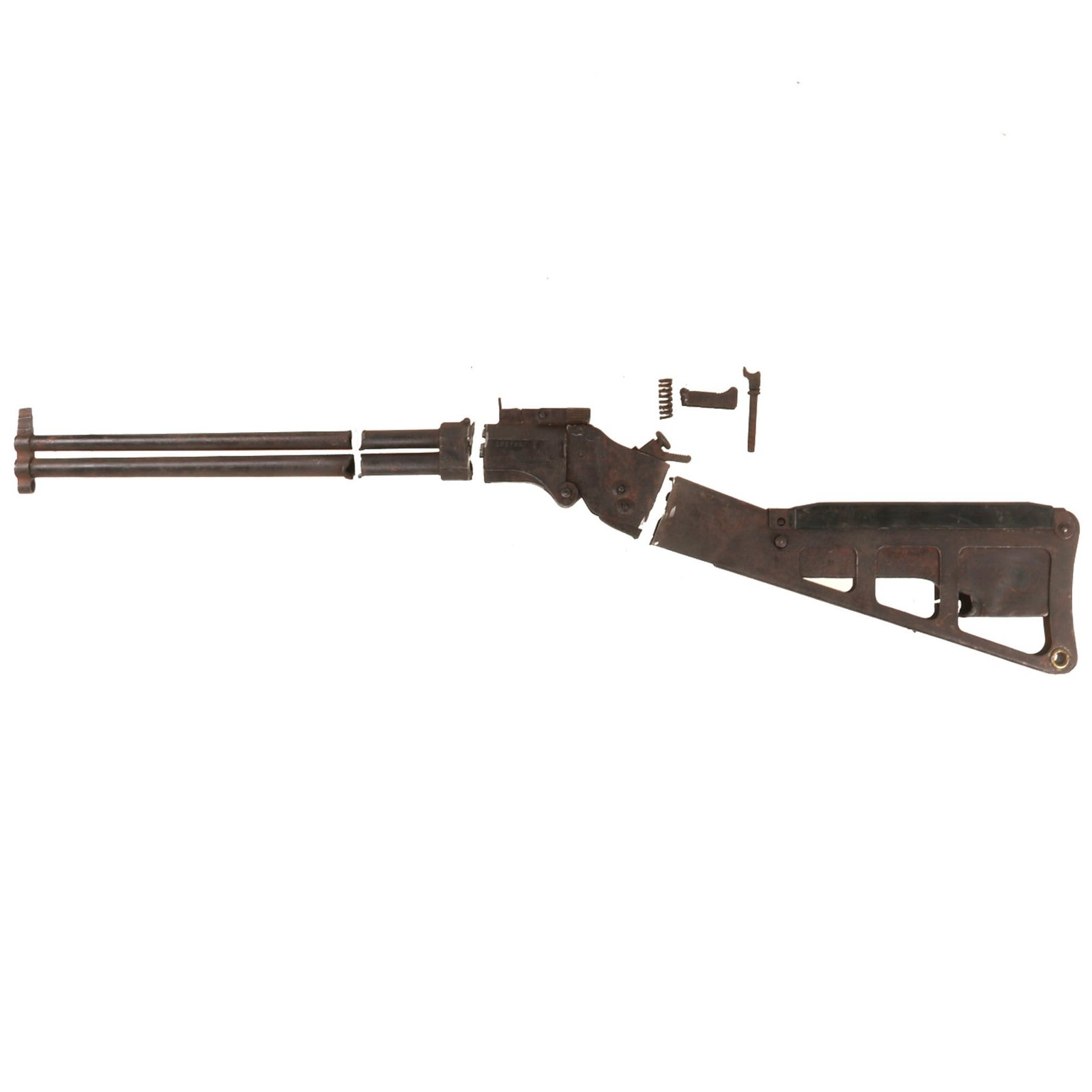 Buy Original U.S. Cold War Era USAF M6 Aircrew Survival Weapon Combination Gun Parts Set - Serial 103705 | Original Firearms Antique For Sale