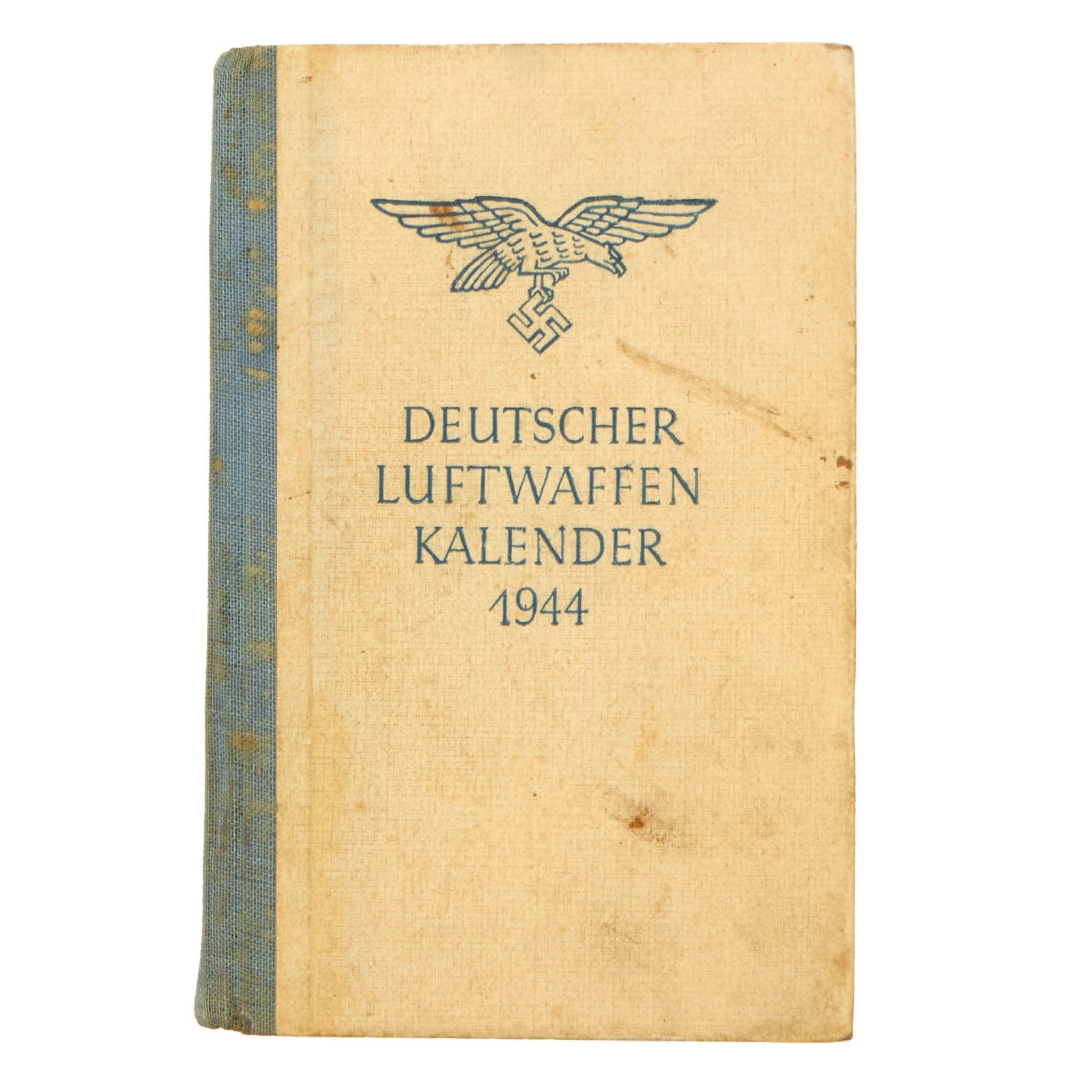Buy Original German WWII Luftwaffe 1944 Pocket Calendar Handbook | Original Firearms Antique For Sale