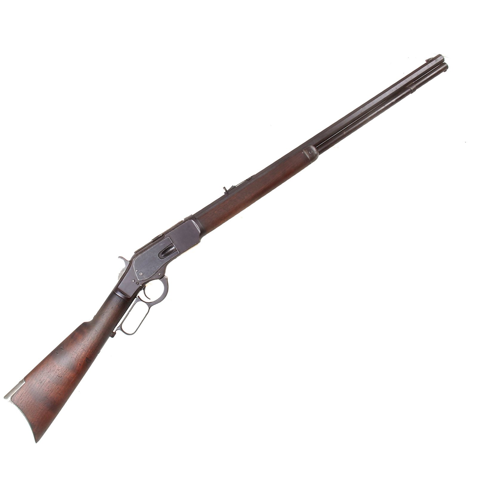 Buy Original U.S. Winchester 2nd Model 1873 .38-40 Repeating Rifle with Octagonal Barrel Made in 1881 - Serial 72671 | Original Firearms Antique For Sale