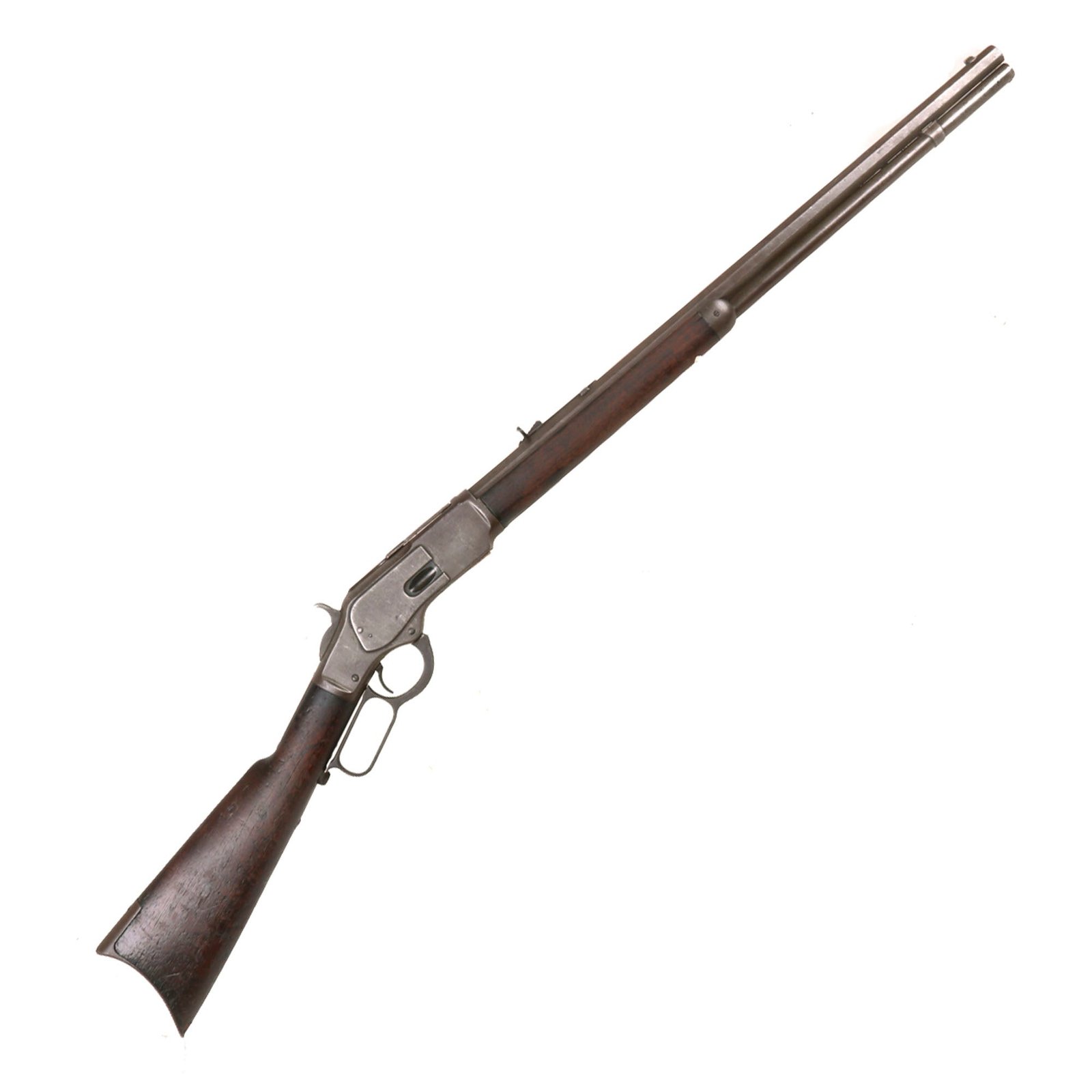 Buy Original U.S. Winchester Model 1873 .38-40 Repeating Rifle with Octagonal Barrel Made in 1887 - Serial 254167B | Original Firearms Antique For Sale