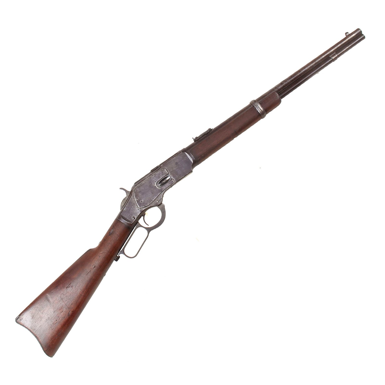 Buy Original U.S. Winchester Model 1873 .32-20 Repeating Saddle Ring Carbine Serial Number 332189B - Made in 1890 | Original Firearms Antique For Sale