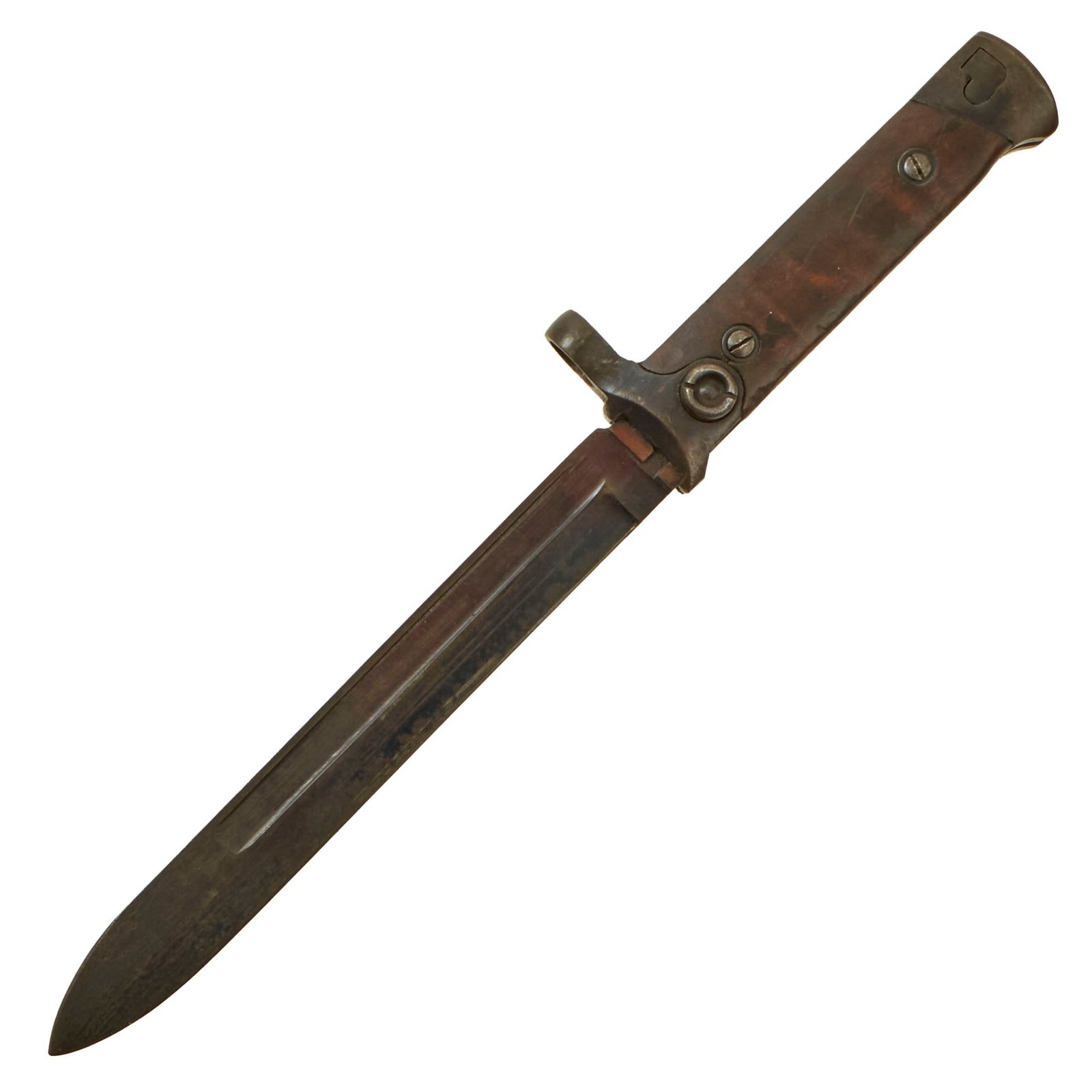 Buy Original Italian WWII M1938 Mannlicher Carcano Short Rifle Folding Bayonet - No Scabbard | Original Firearms Antique For Sale