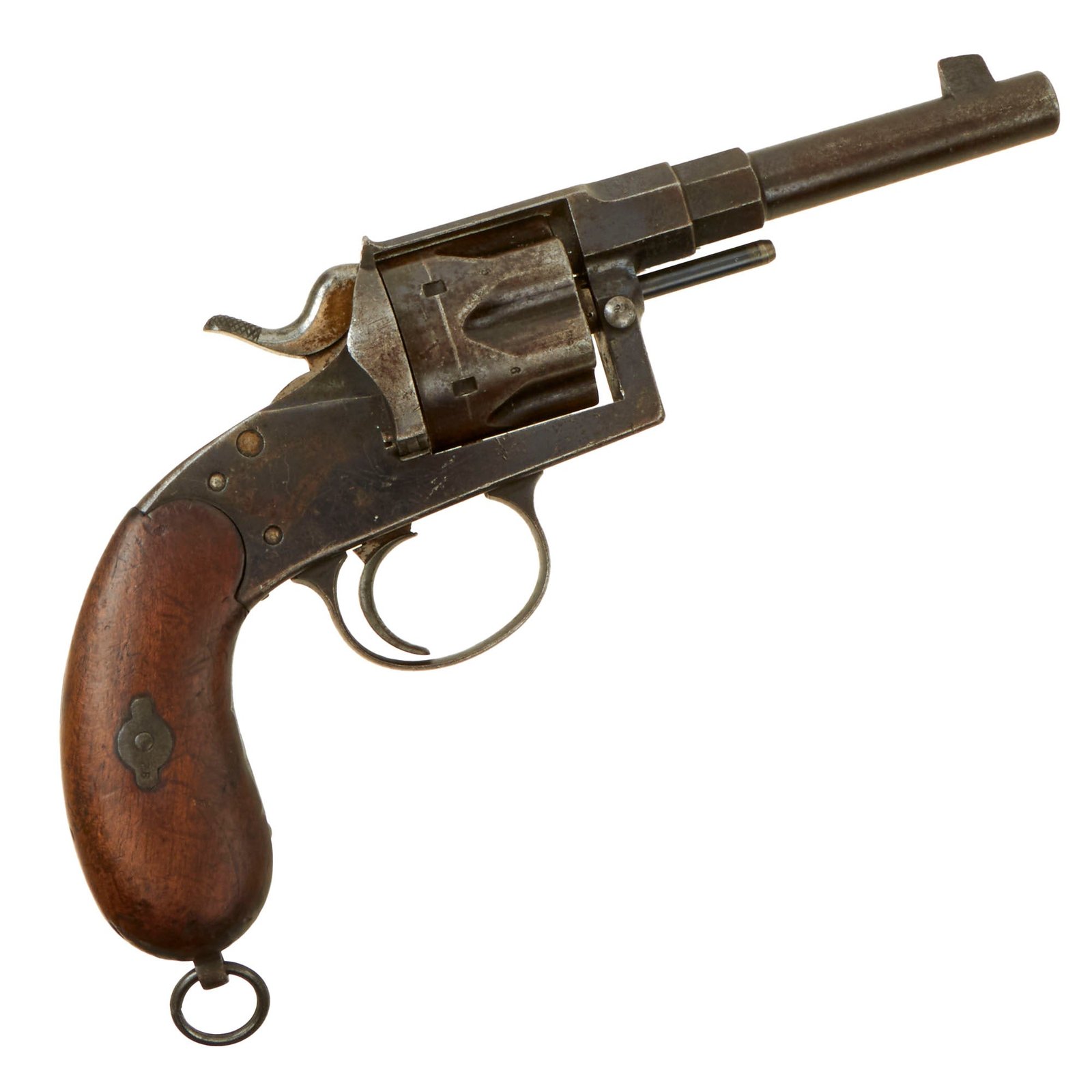 Buy Original Imperial German M1883 Reichsrevolver by Franz von Dreyse with Regiment Markings - Serial 9928 | Original Firearms Antique For Sale