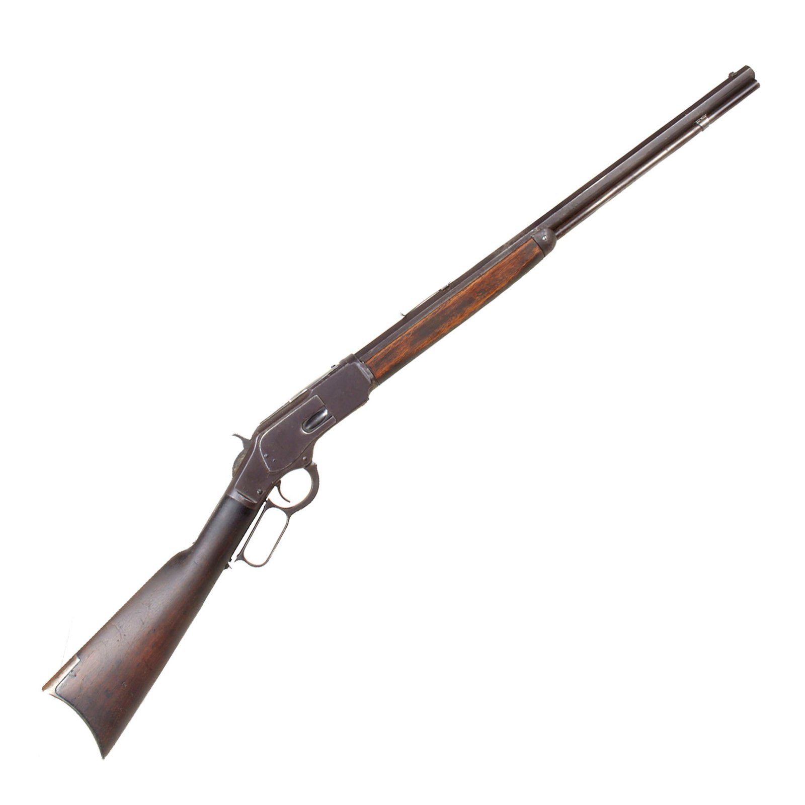 Buy Original U.S. Winchester Model 1873 .32-20 Repeating Rifle with Octagonal Barrel Made in 1890 - Serial 360644B | Original Firearms Antique For Sale
