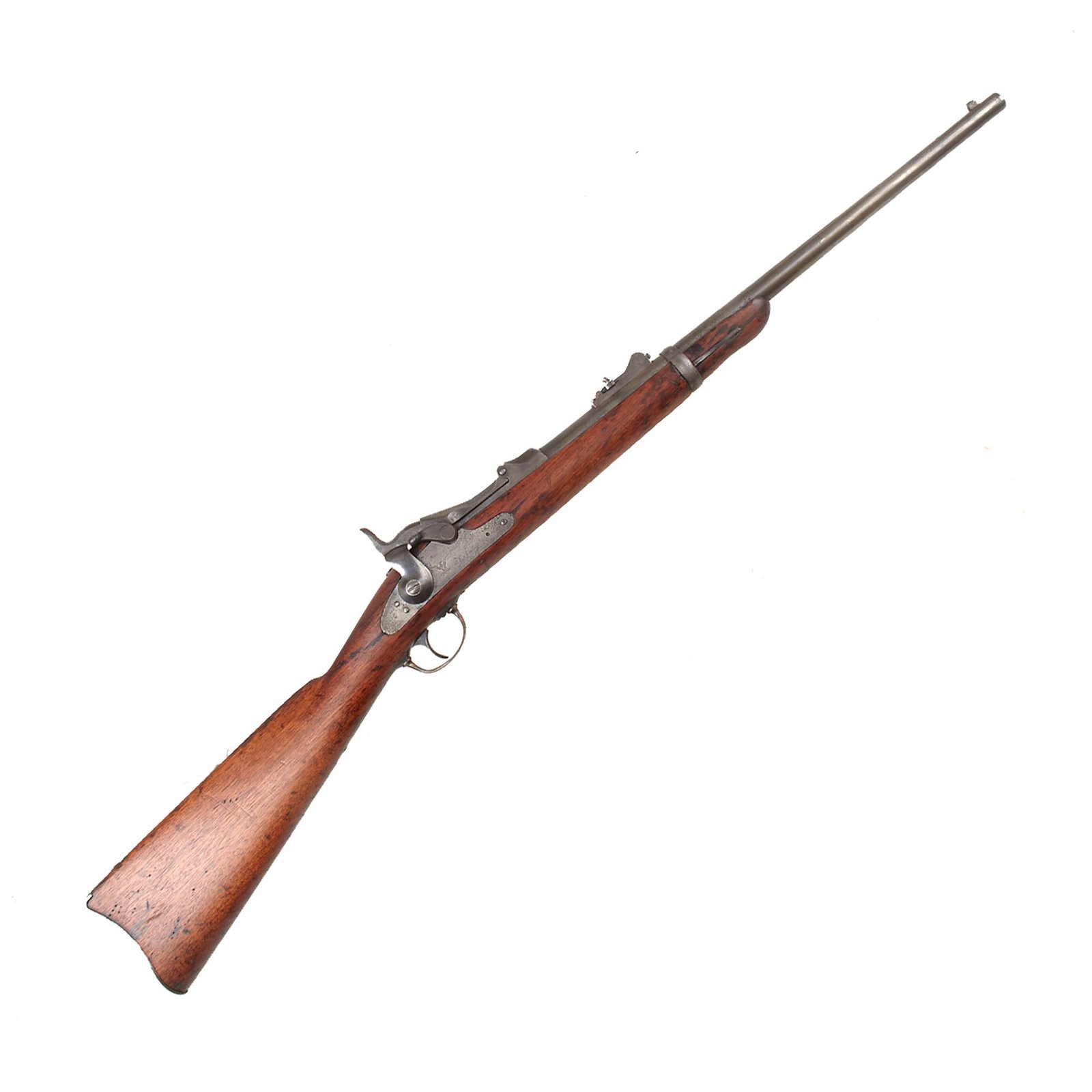Buy Original U.S. Springfield Trapdoor Model 1873 Saddle Ring Cavalry Carbine Serial 137503 - Made in 1880 | Original Firearms Antique For Sale
