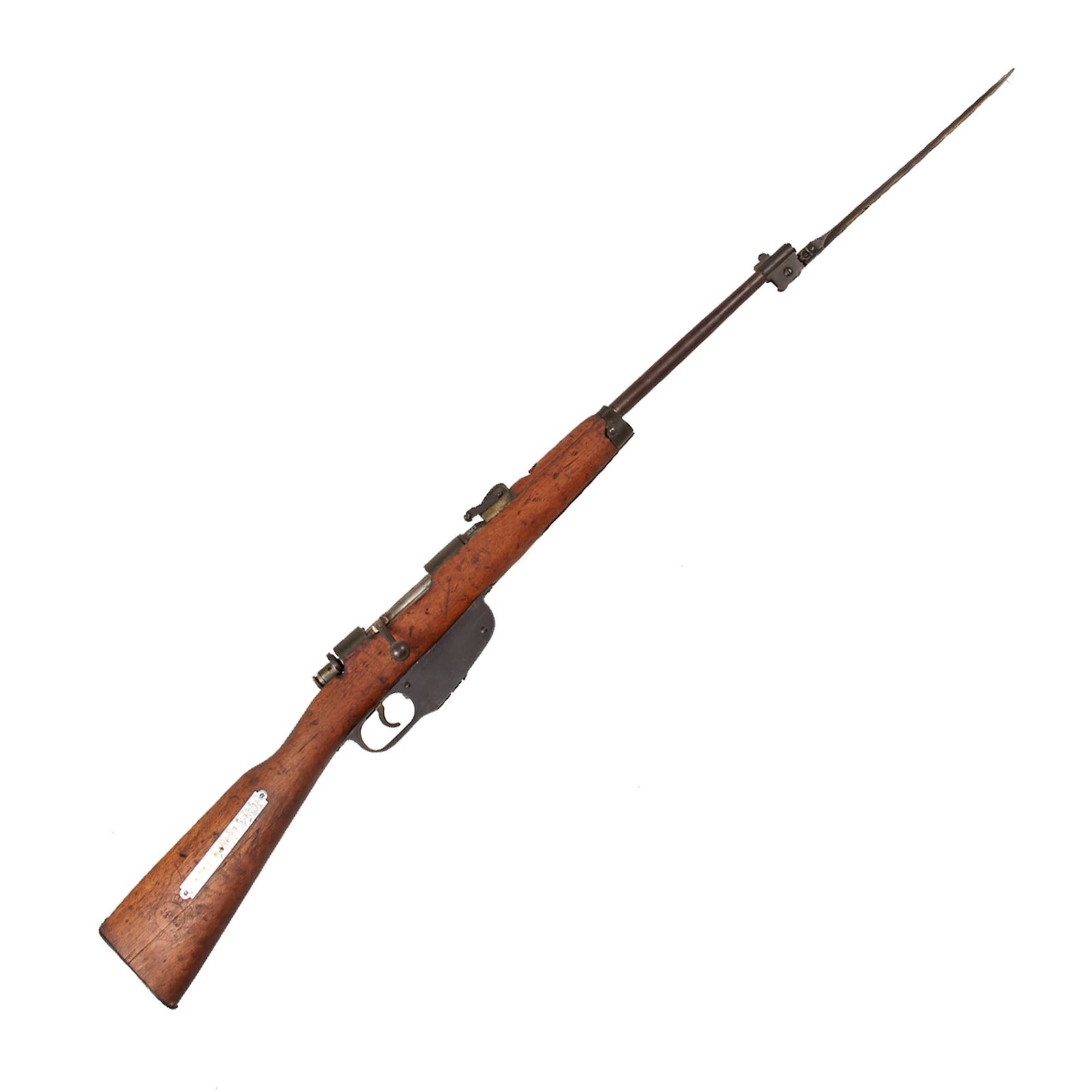 Buy Original Italian WWII GIL Fascist Youth Blank Firing Child-sized Brass Action Carcano M1891 Carbine - Dated 1939 | Original Firearms Antique For Sale