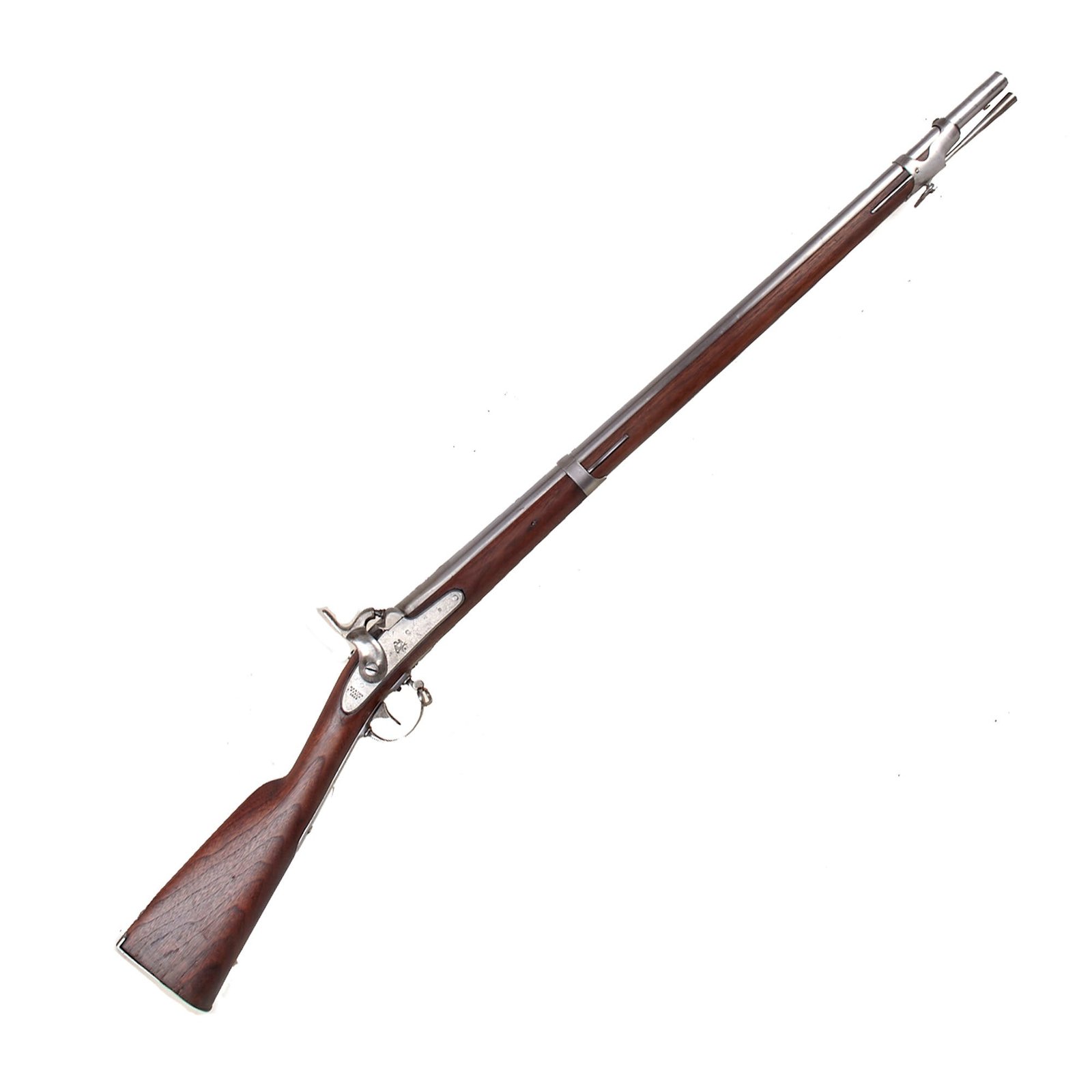 Buy Original U.S. Civil War Era Springfield Model 1842 Percussion Artillery Short Musket by Springfield Arsenal - Dated 1855 | Original Firearms Antique For Sale