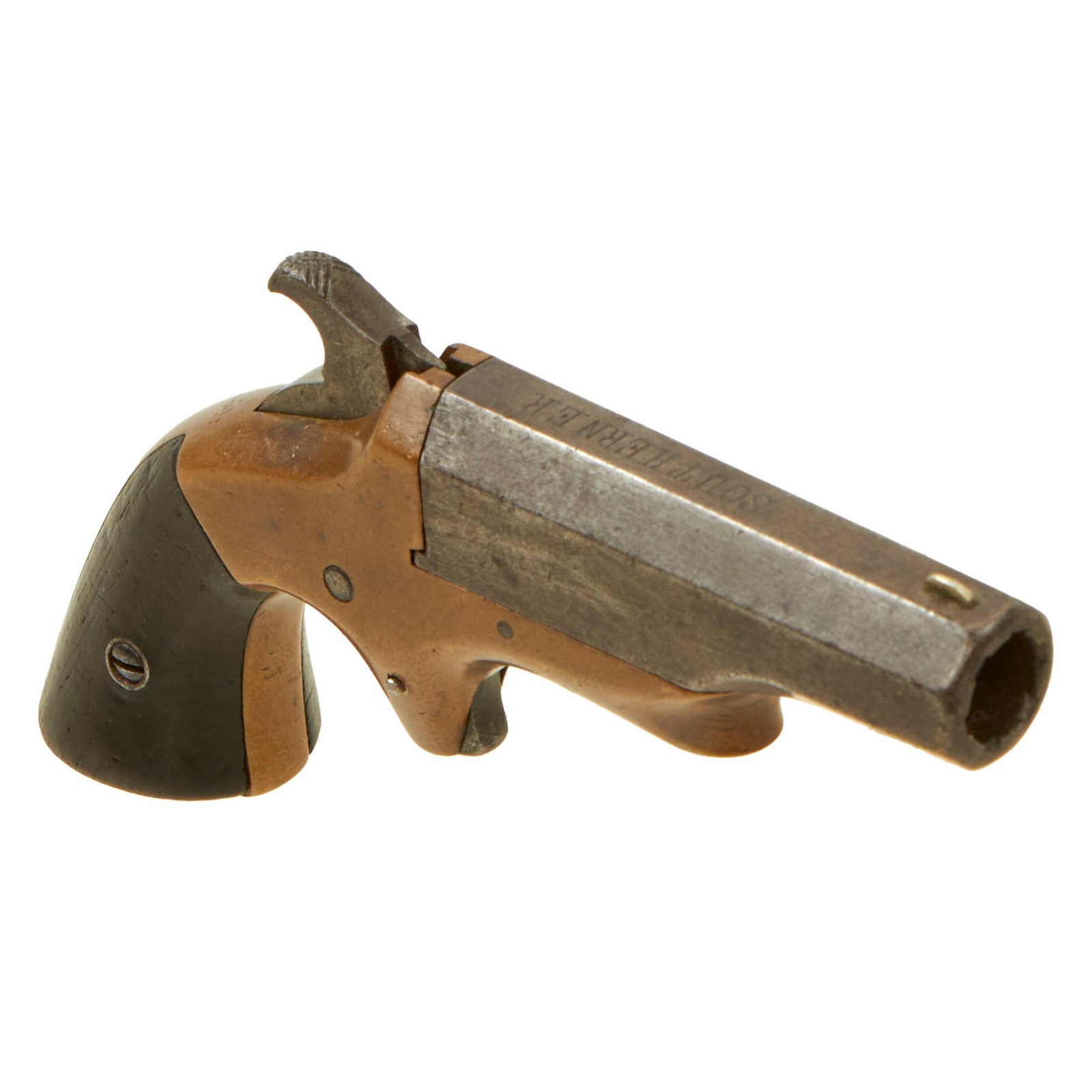 Buy Original U.S. "Southerner" .41cal. Rimfire Single Shot Derringer by Merimack Arms & Mfg. Co. - Matching Serial 3204 | Original Firearms Antique For Sale