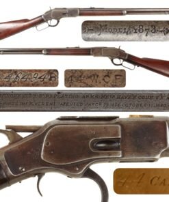 Original U.S. Winchester Model 1873 .44-40 Repeating Rifle Made in 1893 with 24" Octagonal Barrel - Serial 446494B