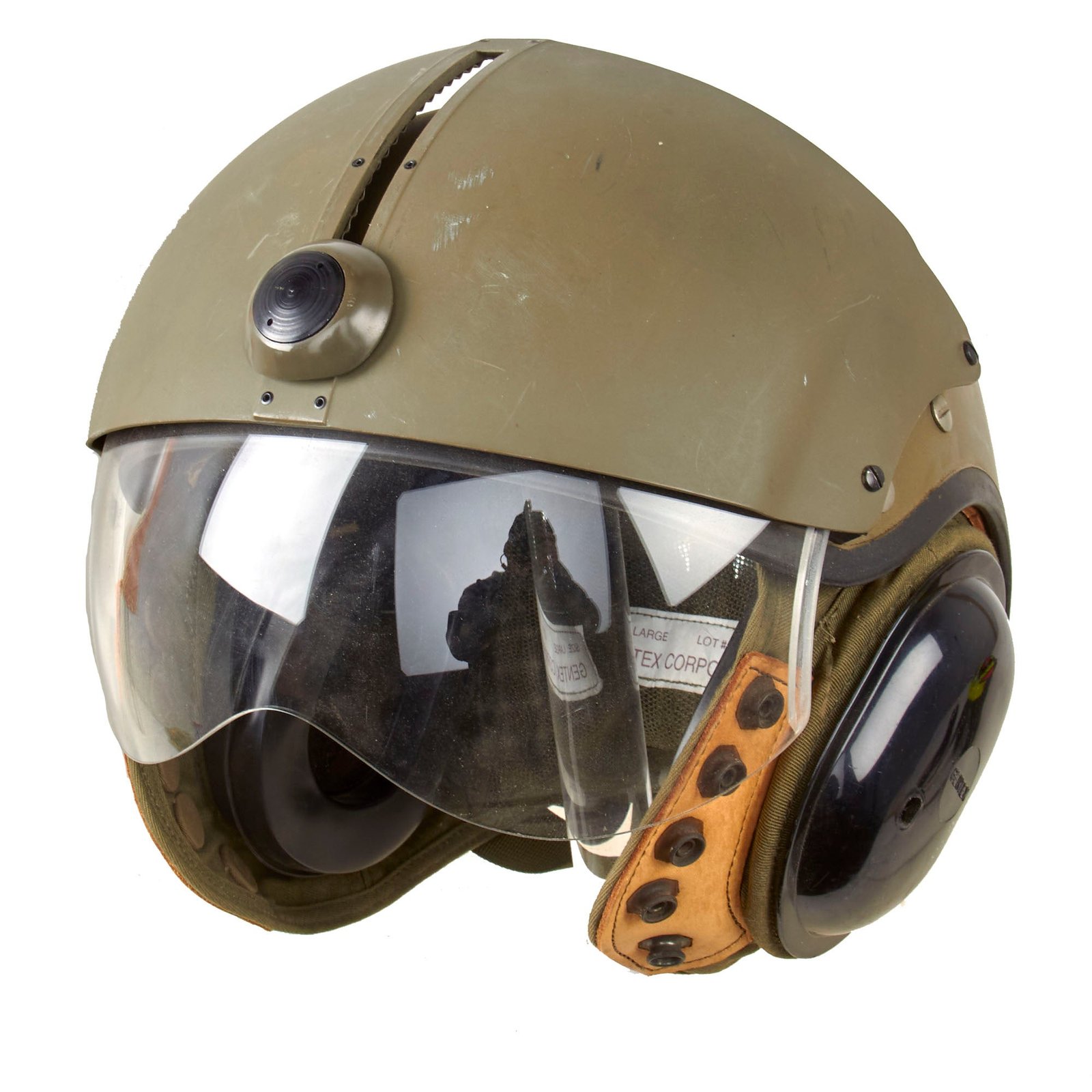 Original Canadian Air Force Gentex Model 411 Flying Helmet - Unissued - Dated August 1990